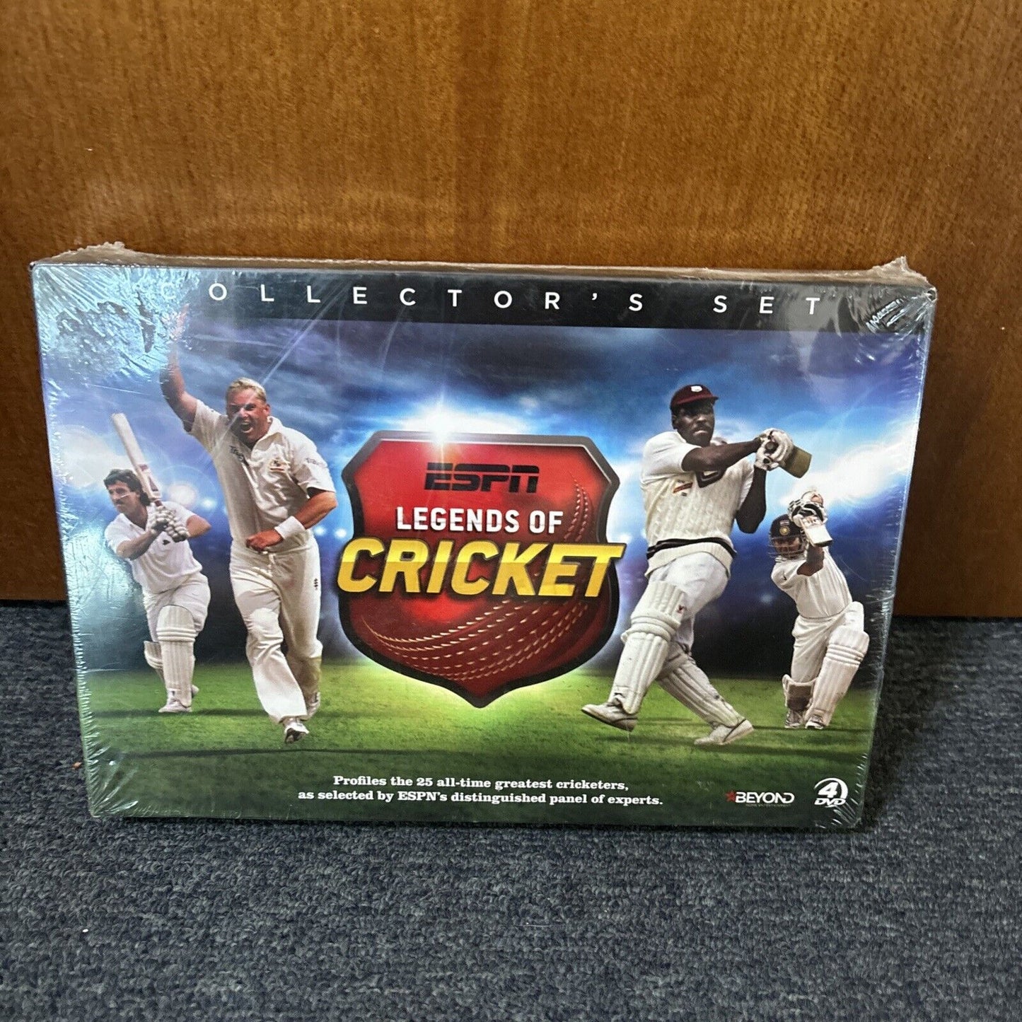 ESPN Legends of Cricket Collector's Gift Set (DVD, 2012) Region 4 *NEW Sealed*