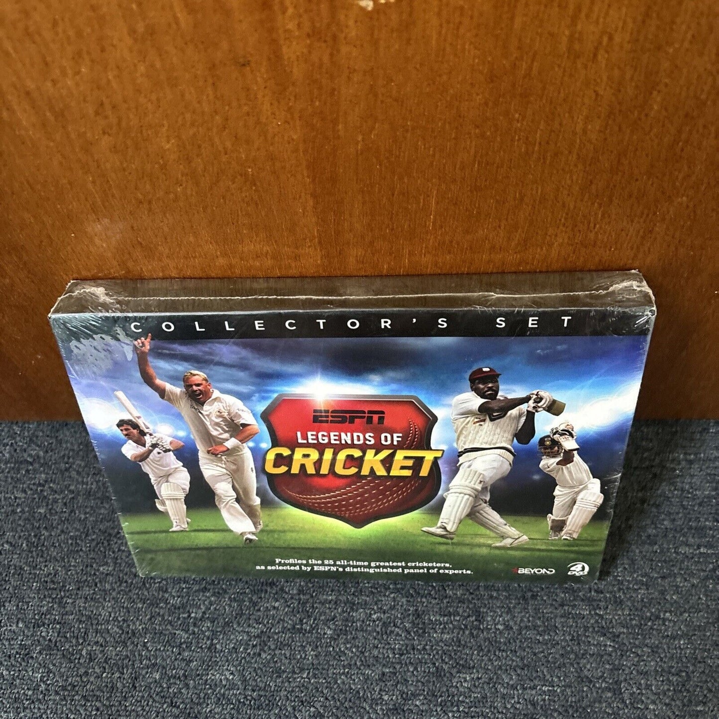 ESPN Legends of Cricket Collector's Gift Set (DVD, 2012) Region 4 *NEW Sealed*