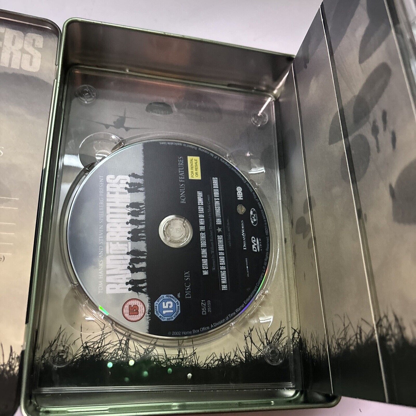 Band Of Brothers - Complete Series SteelBook (DVD, 2001, 6-Disc) Region 2