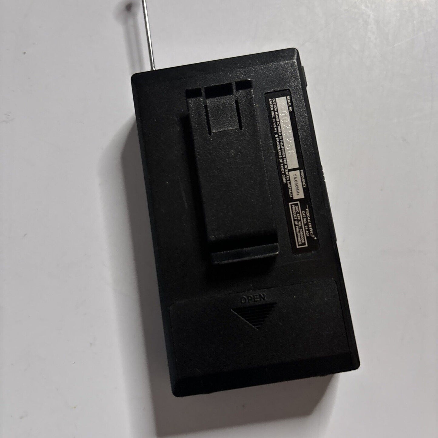 Realistic FM Transceiver Radio 21-401