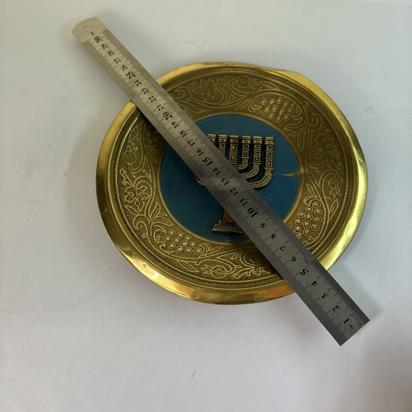 Jewish Menorah Tray