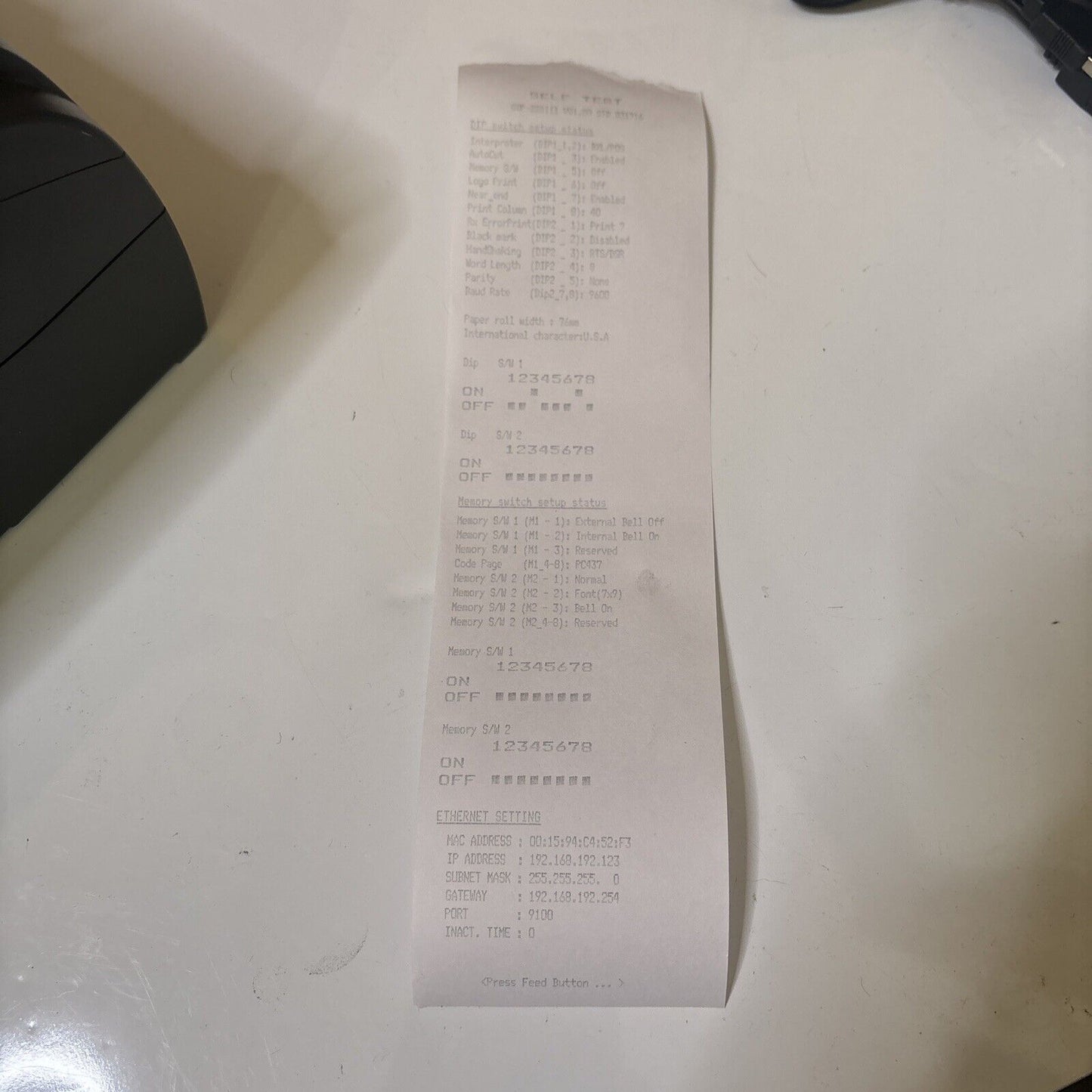 Senor Receipt Printer GDP-220111 POS Thermal Receipt Printer