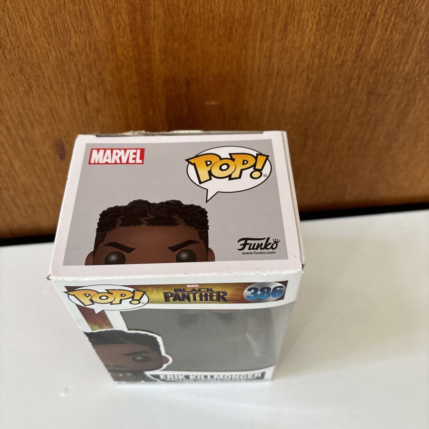 Black Panther - Erik Killmonger with Scars #386 Funko Pop! Vinyl