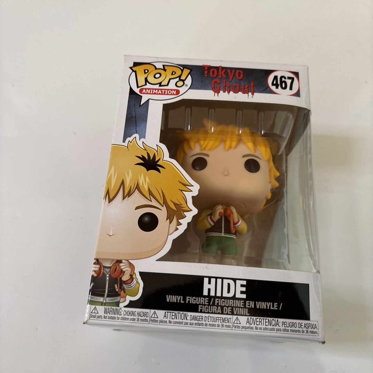 Hide Nagachika Tokyo Ghoul 467 Funko Pop! Vinyl 2018
