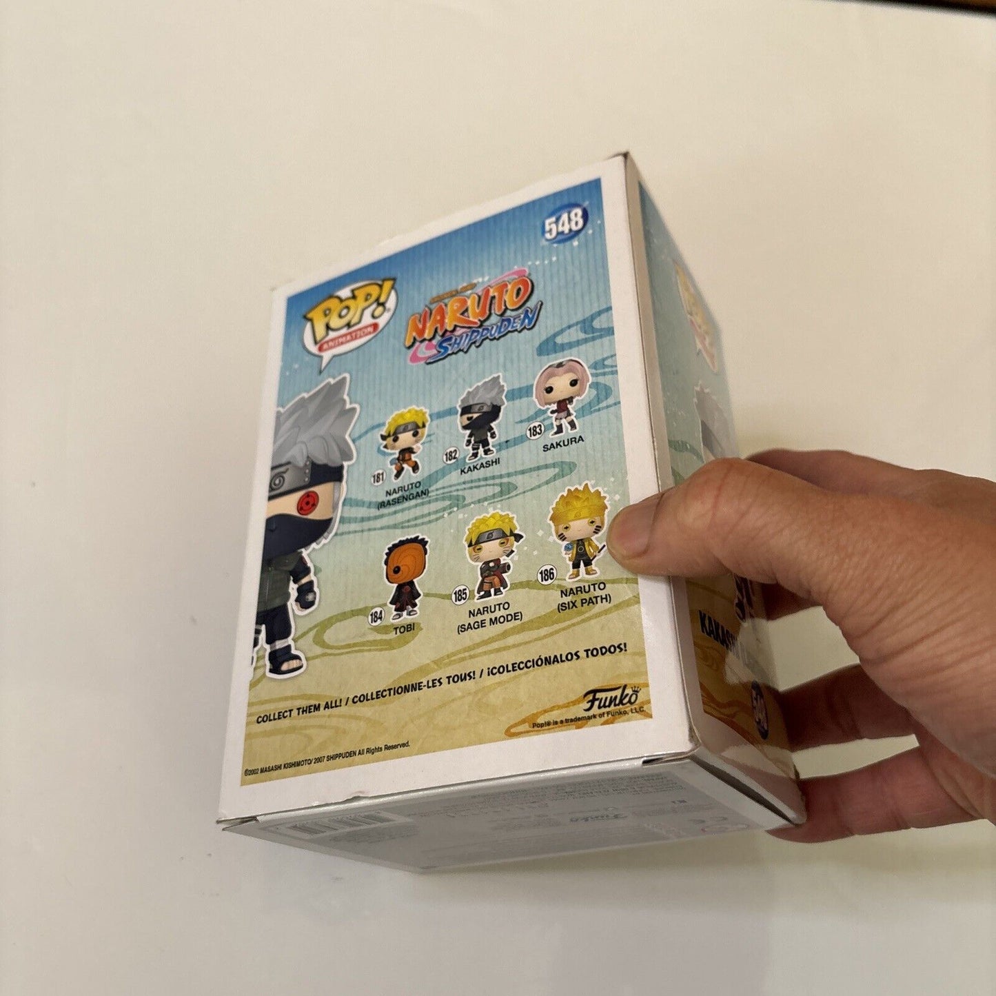 Kakashi Lightning Blade Naruto Figure 548 Funko Pop!