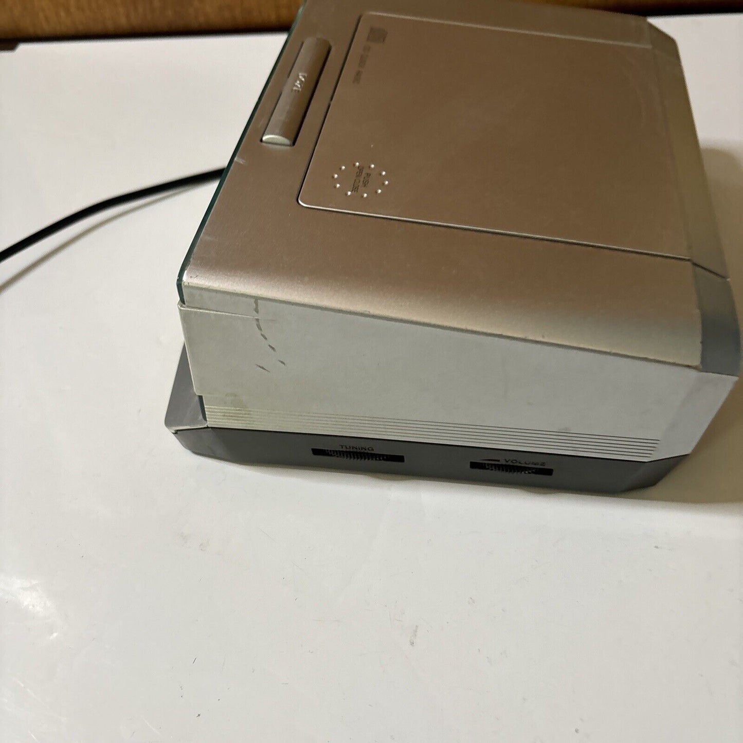 Panasonic CD Player Clock Alarm AM/FM Radio RC-CD300