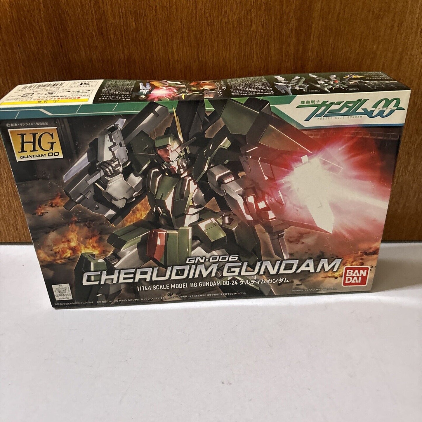 GN-006 Cherudim Gundam HG Gundam 00 Bandai 2008 Gunpla