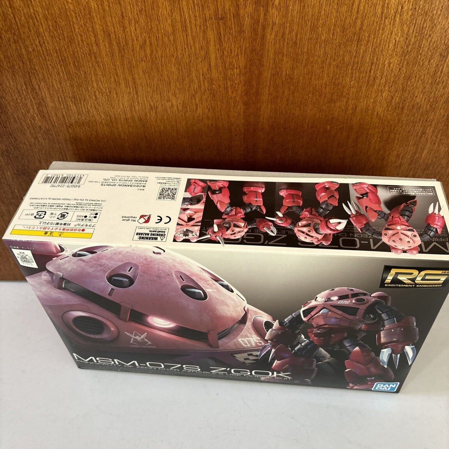 MSM-07S Z'Gok Char Gundam Bandai RG 1/144 Gunpla Model Kit 2014