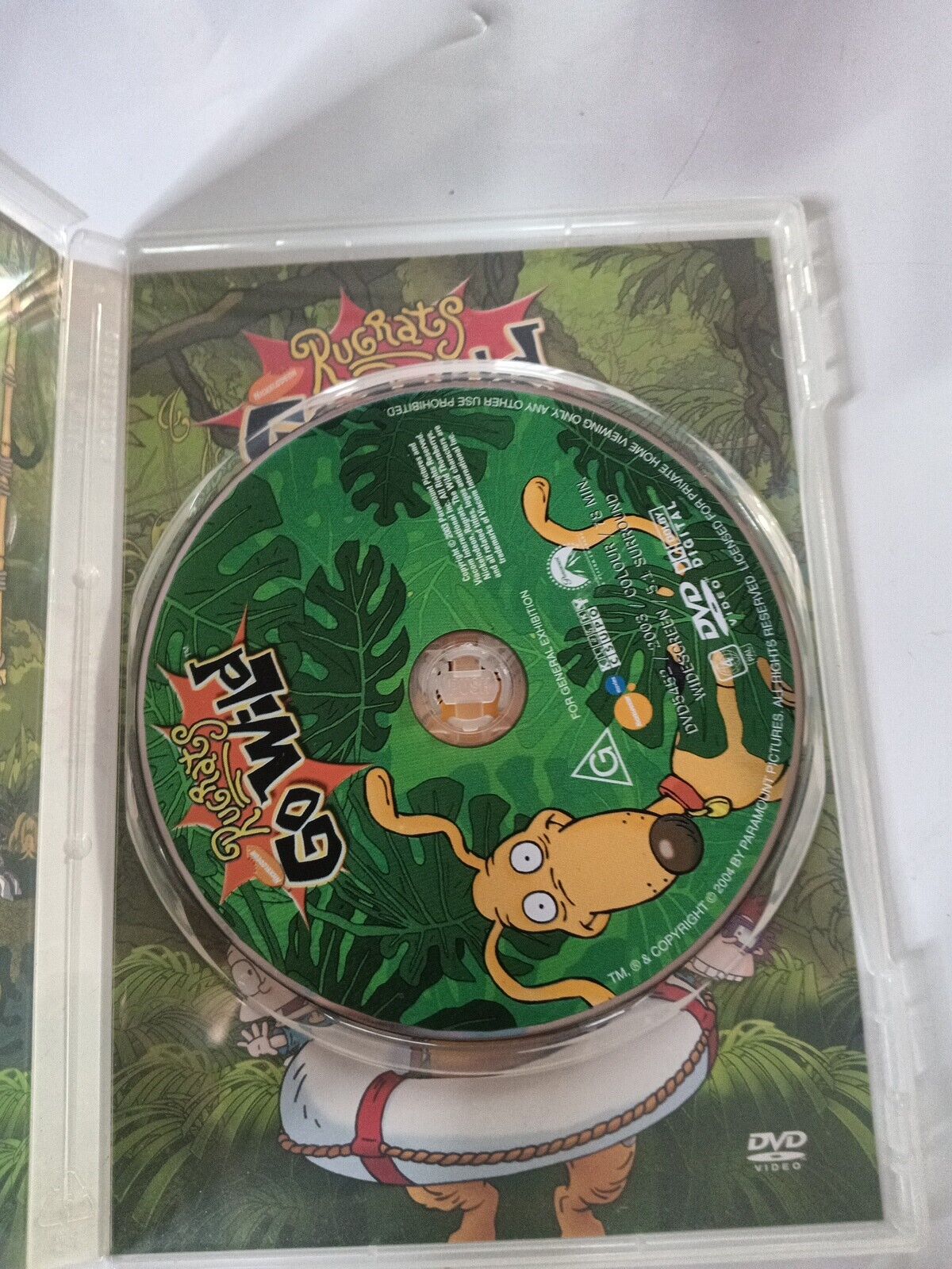 Rugrats Go Wild (DVD, 2003) Nancy Cartwright, Tim Curry, Bruce Willis Region 4