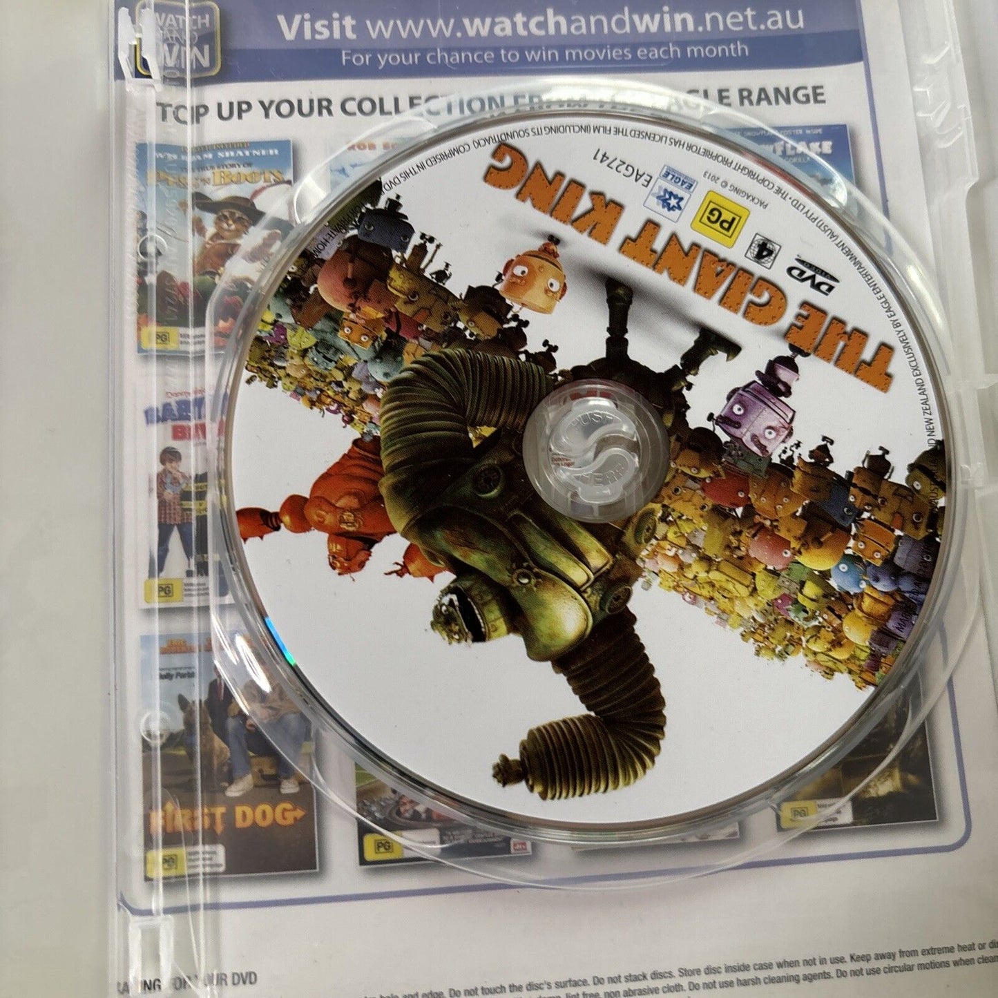 The Giant King We Were Born To Be Friends (DVD, 2013) Region 4