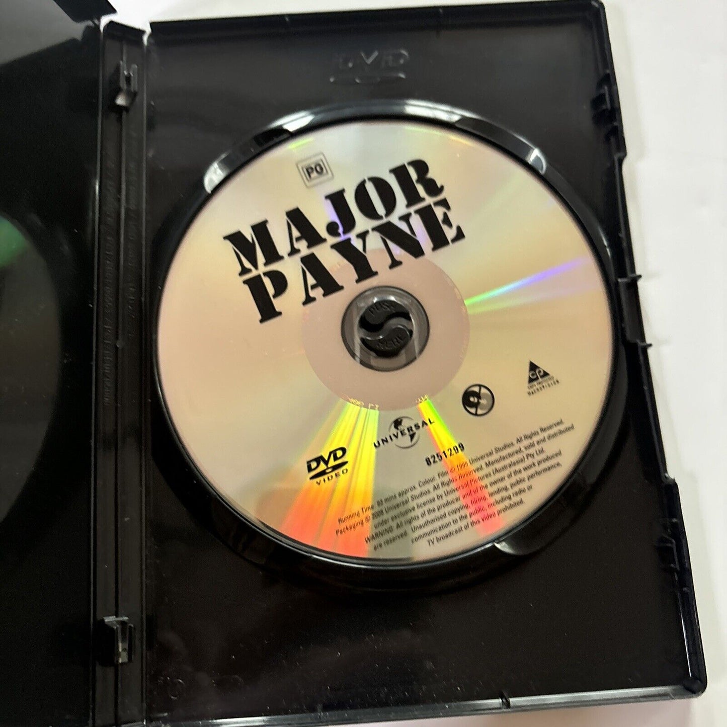 Major Payne (DVD, 1995) Damon Wayans Region 4