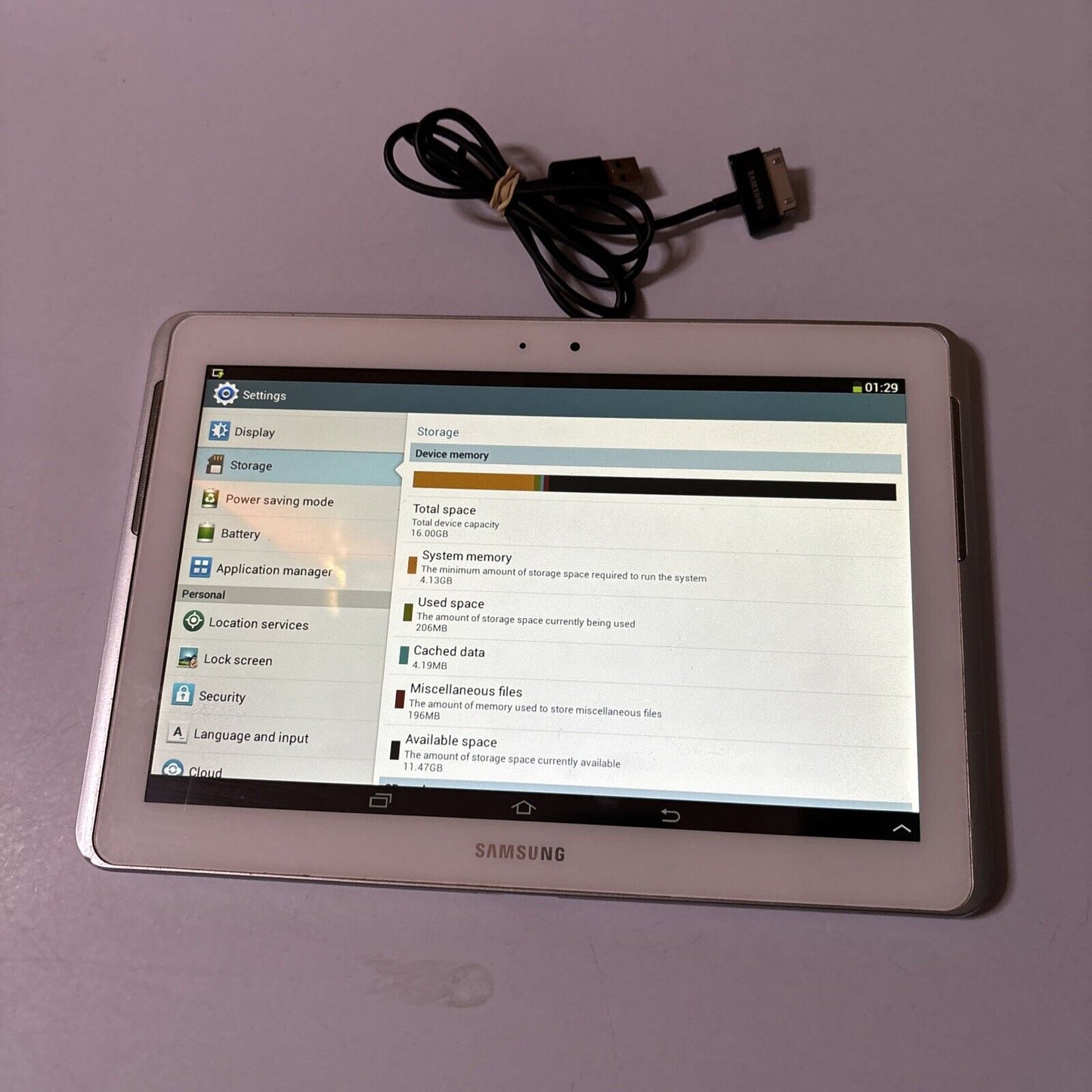 Samsung Galaxy Tab 2 10.1" 16gb WIFI + 3G GT-P5110