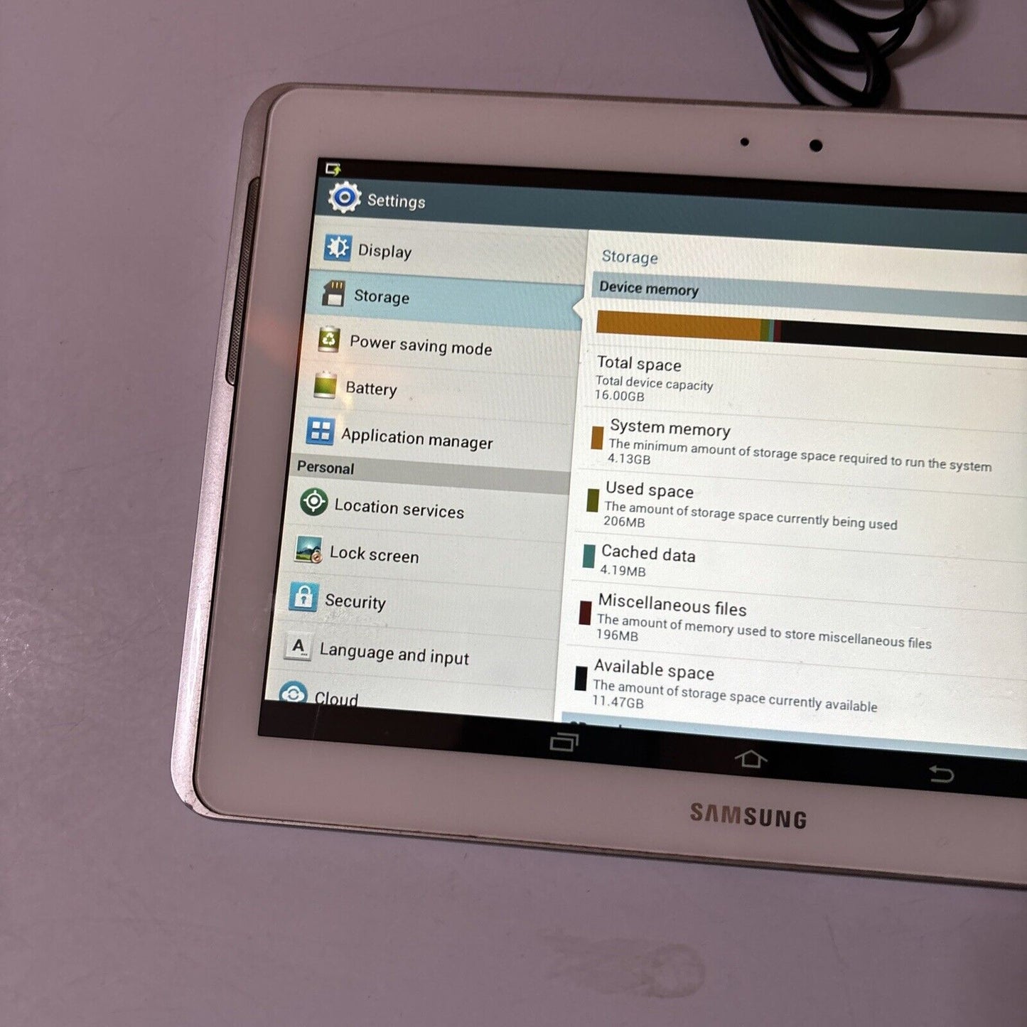 Samsung Galaxy Tab 2 10.1" 16gb WIFI + 3G GT-P5110