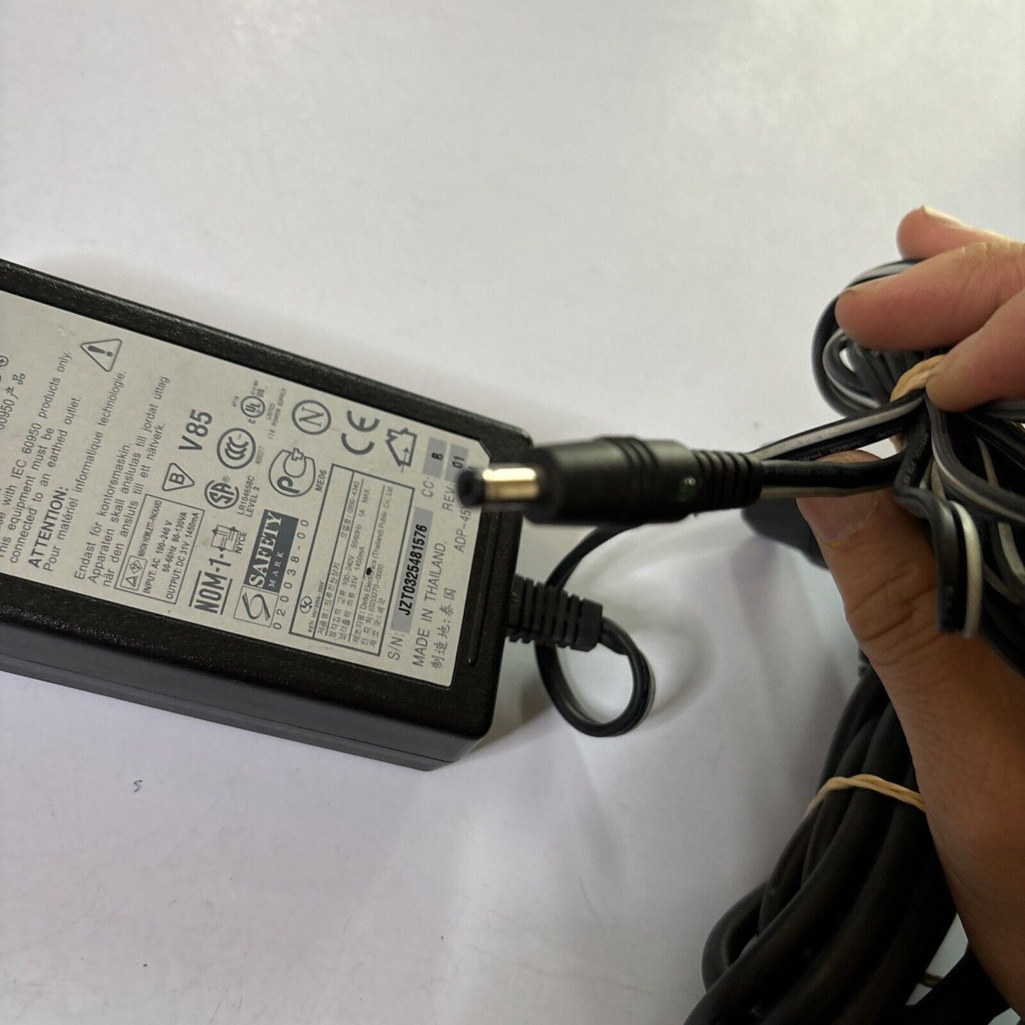 Genuine HP 0950-4340 AC Adapter 31V 1450mA for Officejet 6110,Photosmart 7550