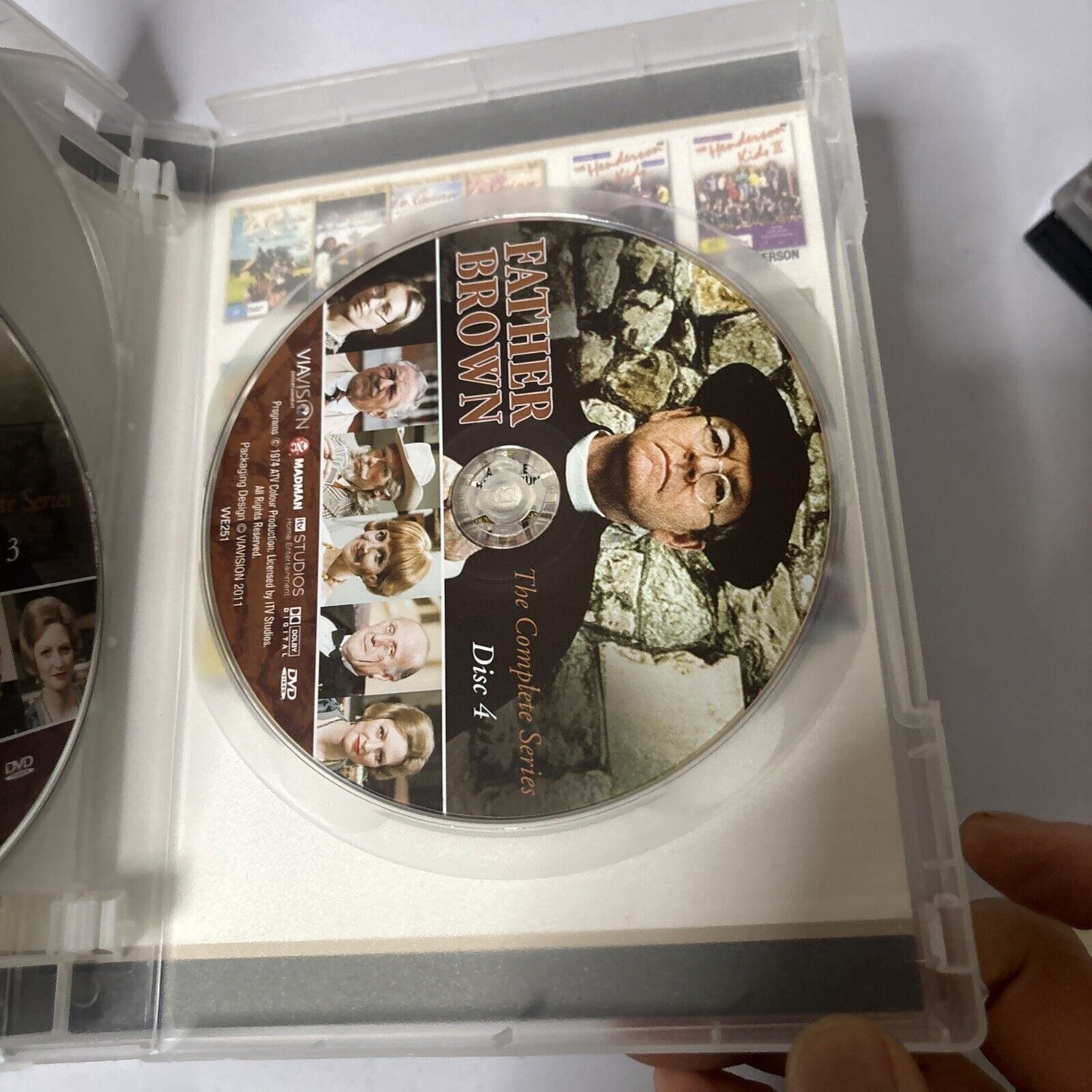 Father Brown - The Complete Series (DVD, 1974, 4-Disc) Kenneth More Region 4