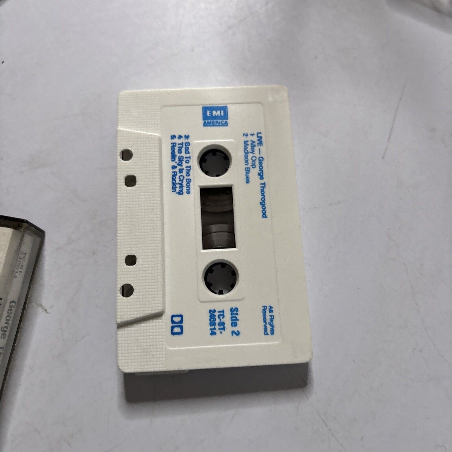 George Thorogood & The Destroyers - Live (Cassette, 1986) Tc-st-240614