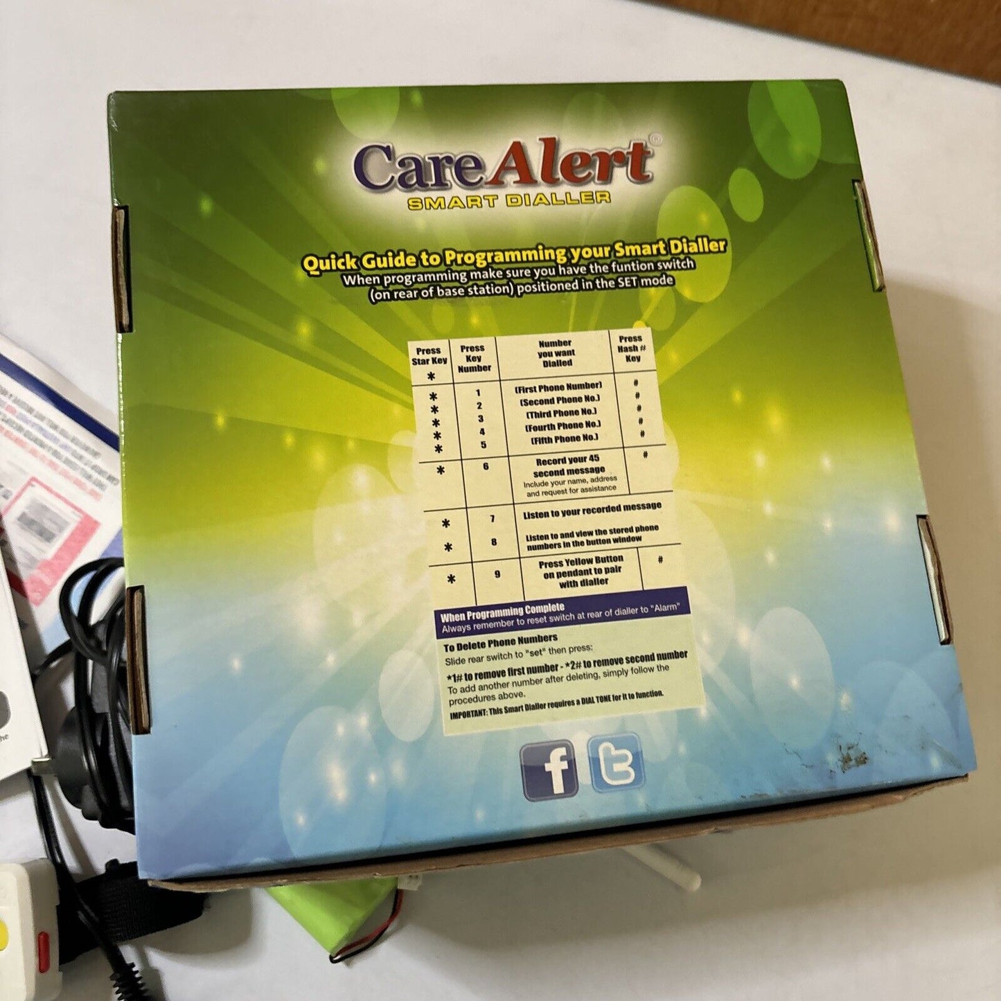 Care Alert Smart Dialler - Personal Alert System CA-0417