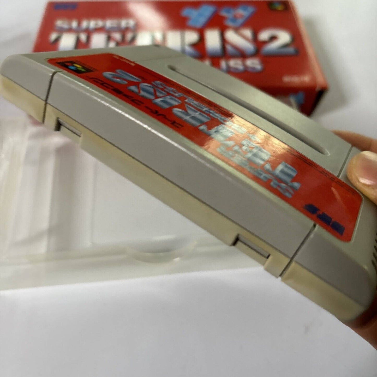 Super Tetris 2 + Bombliss Super Famicom NTSC-J Box And Manual