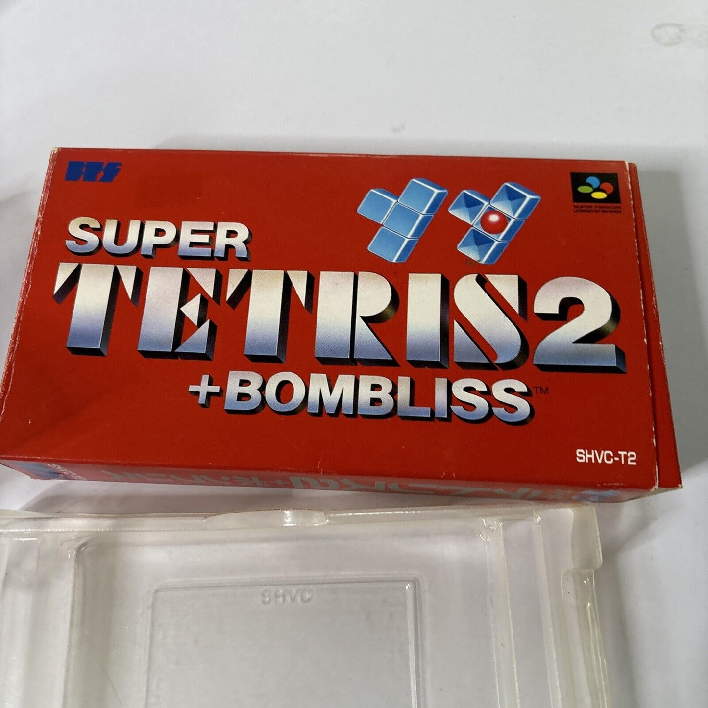 Super Tetris 2 + Bombliss Super Famicom NTSC-J Box And Manual
