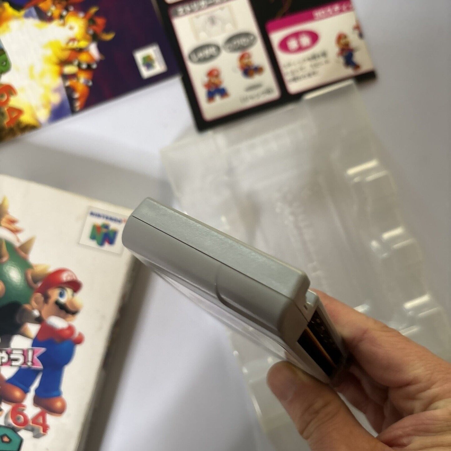 Shindou Super Mario 64 Nintendo 64 NTSC-J JAPAN N64 Box Manual