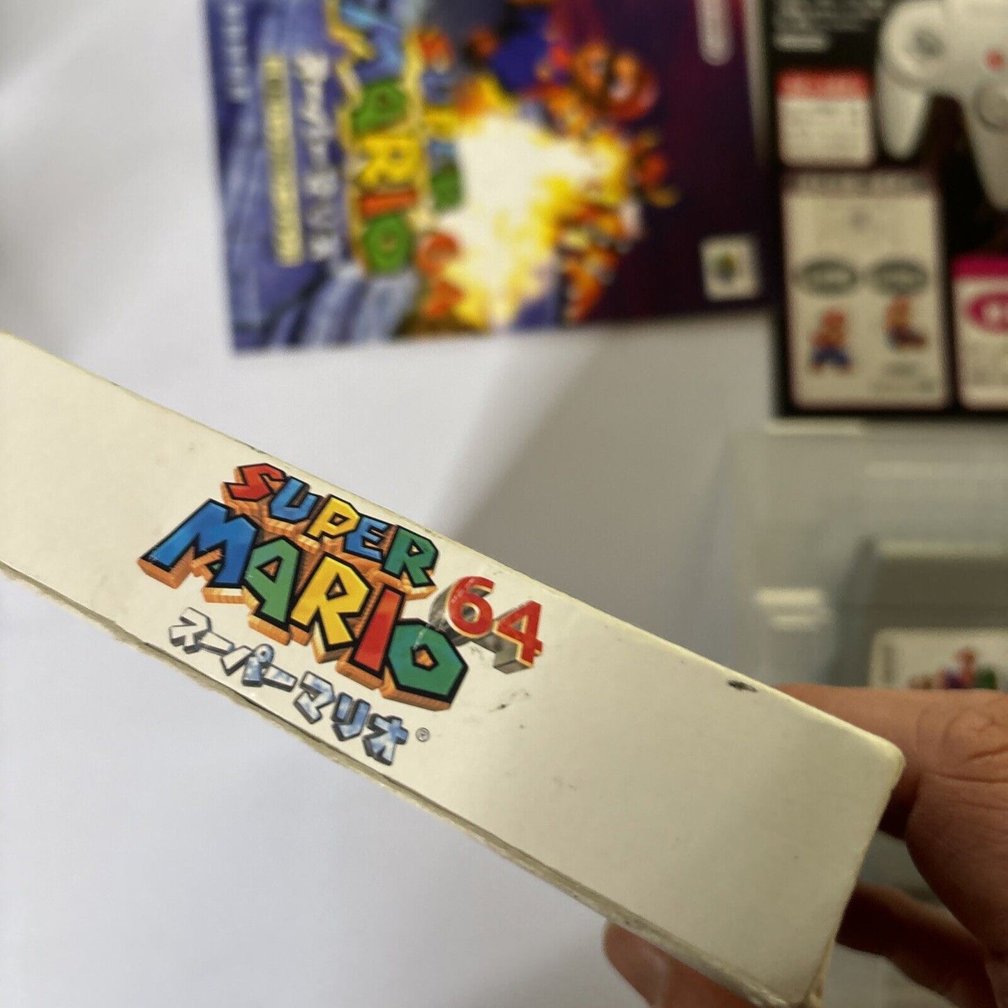 Shindou Super Mario 64 Nintendo 64 NTSC-J JAPAN N64 Box Manual