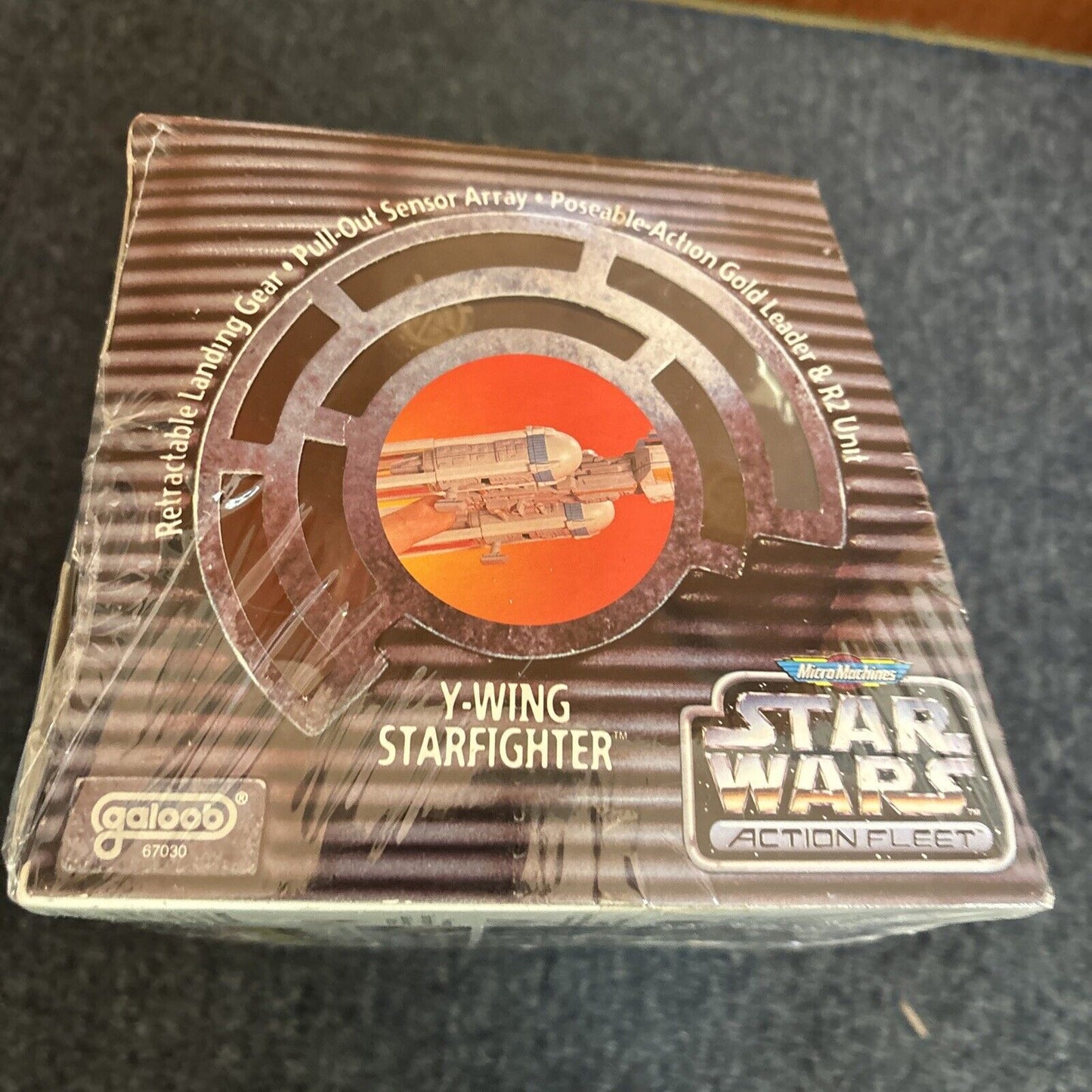 Star Wars Action Fleet Y-Wing Starfighter Galoob 1996 Micro Machines