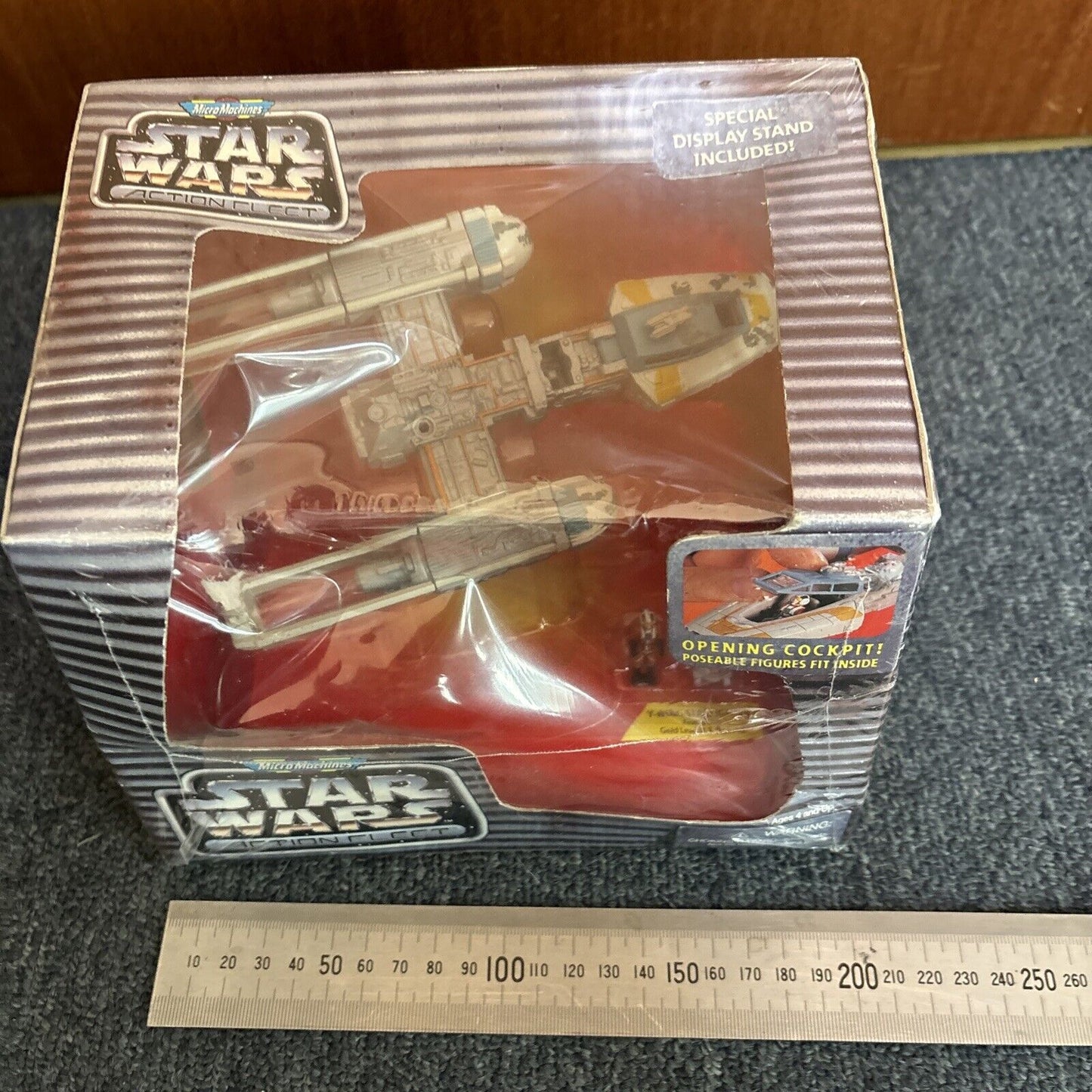 Star Wars Action Fleet Y-Wing Starfighter Galoob 1996 Micro Machines