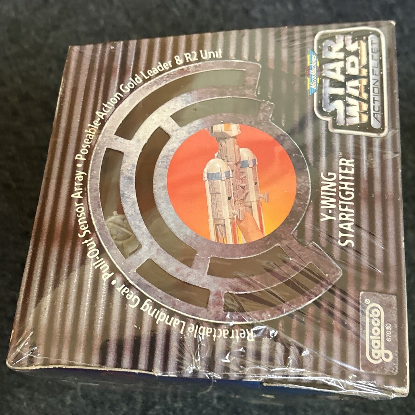 Star Wars Action Fleet Y-Wing Starfighter Galoob 1996 Micro Machines