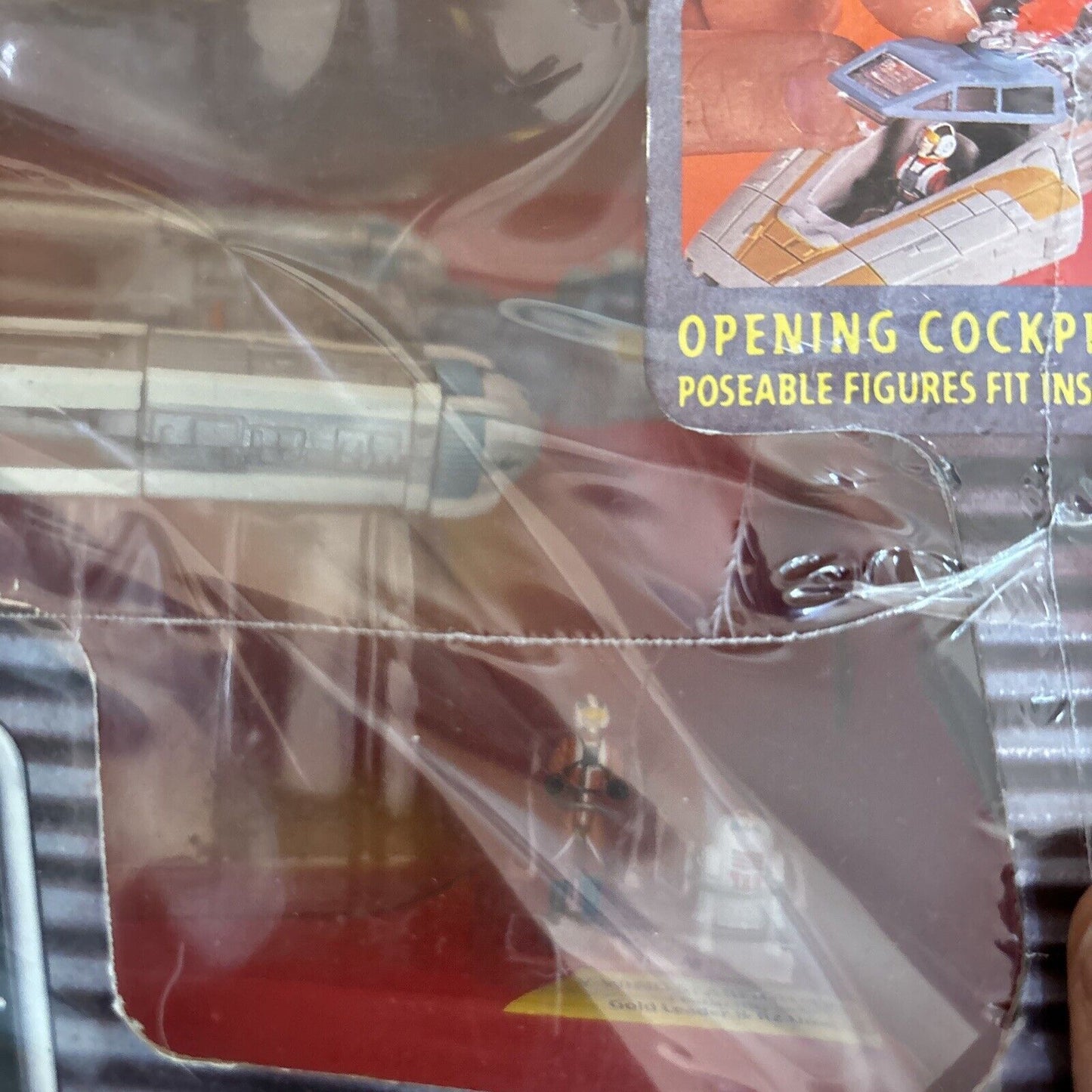 Star Wars Action Fleet Y-Wing Starfighter Galoob 1996 Micro Machines