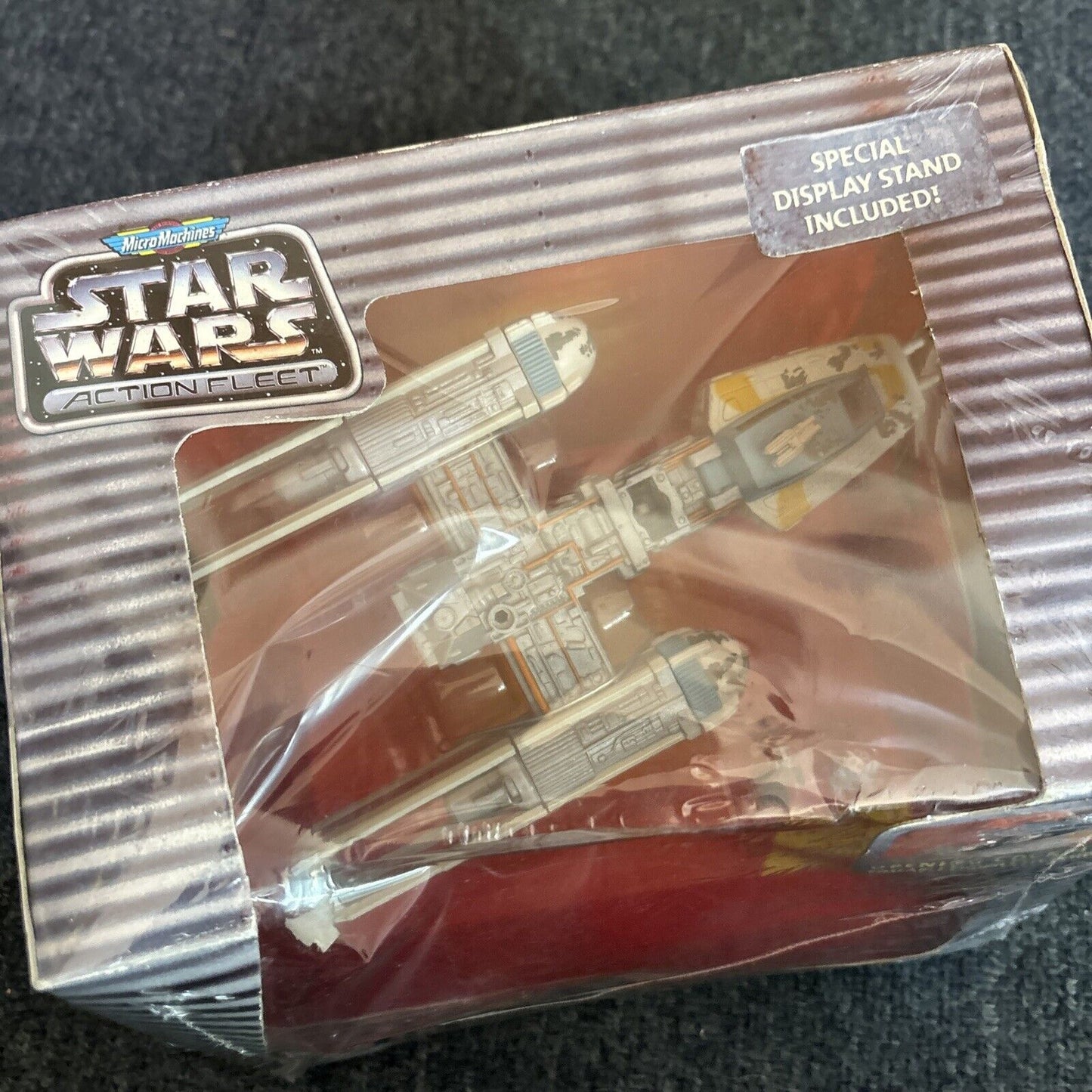 Star Wars Action Fleet Y-Wing Starfighter Galoob 1996 Micro Machines