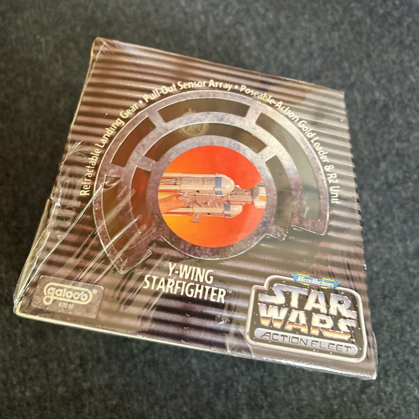Star Wars Action Fleet Y-Wing Starfighter Galoob 1996 Micro Machines