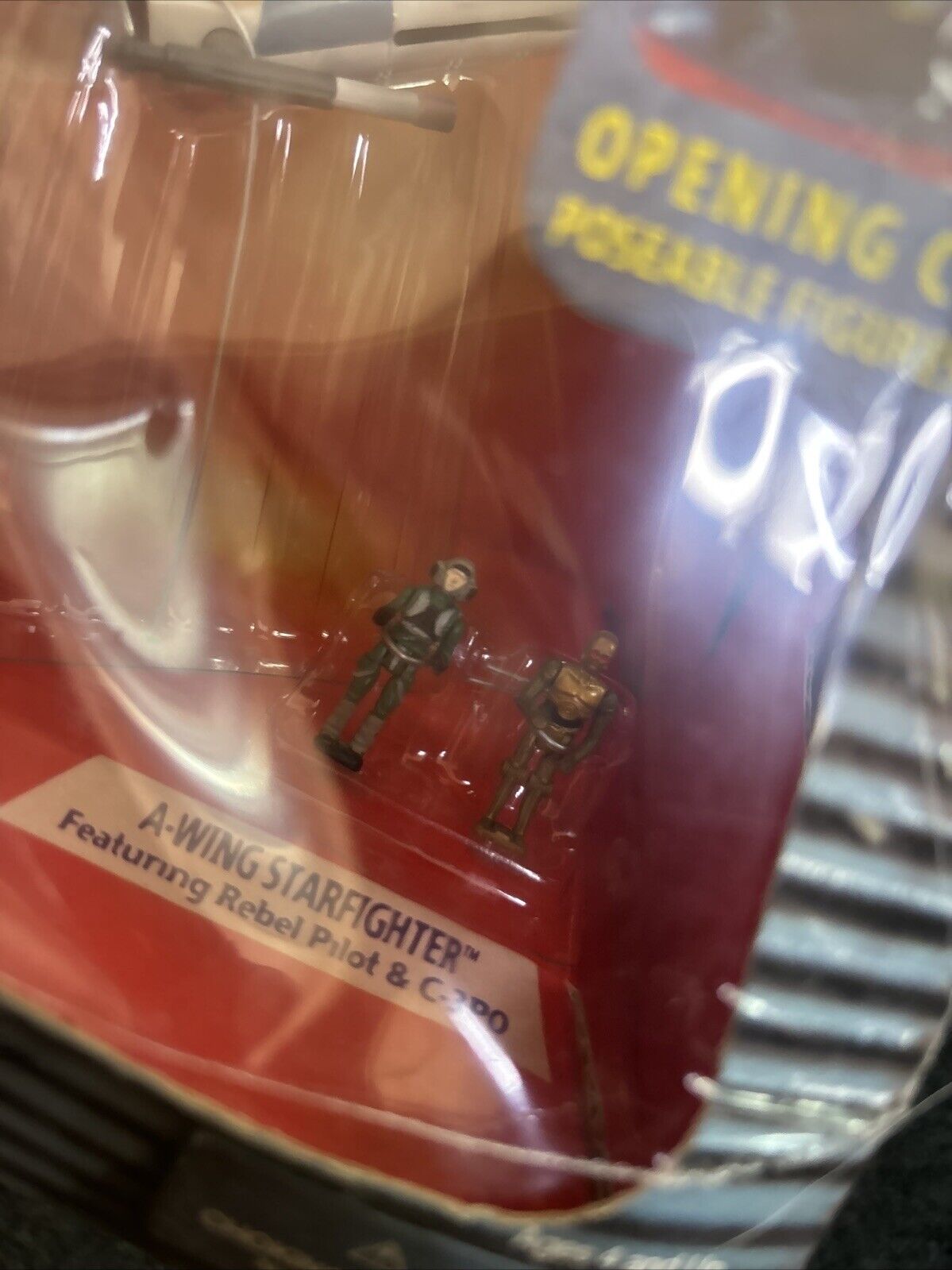 Star Wars Action Fleet A-Wing Starfighter Micro Machines Galoob 1996