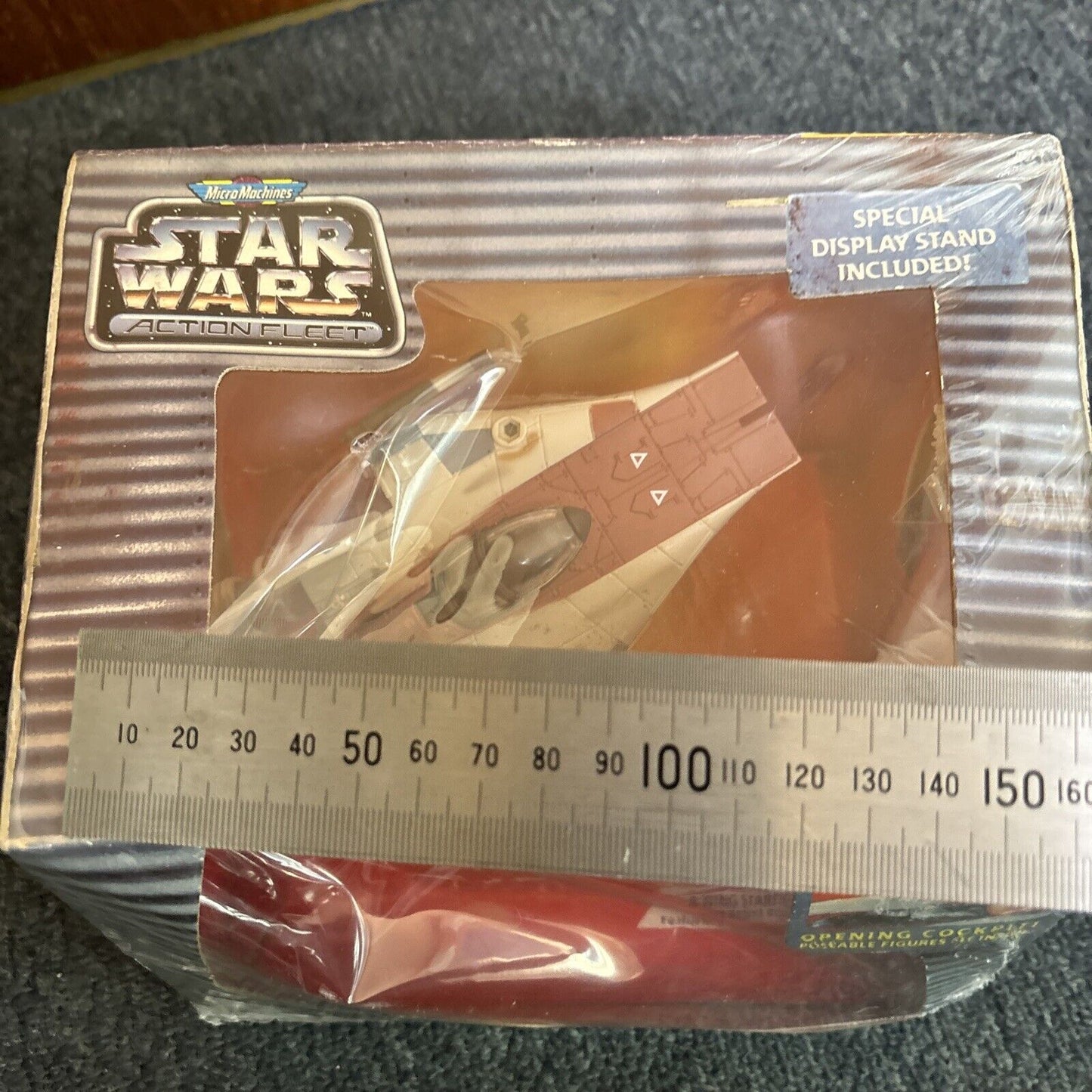 Star Wars Action Fleet A-Wing Starfighter Micro Machines Galoob 1996