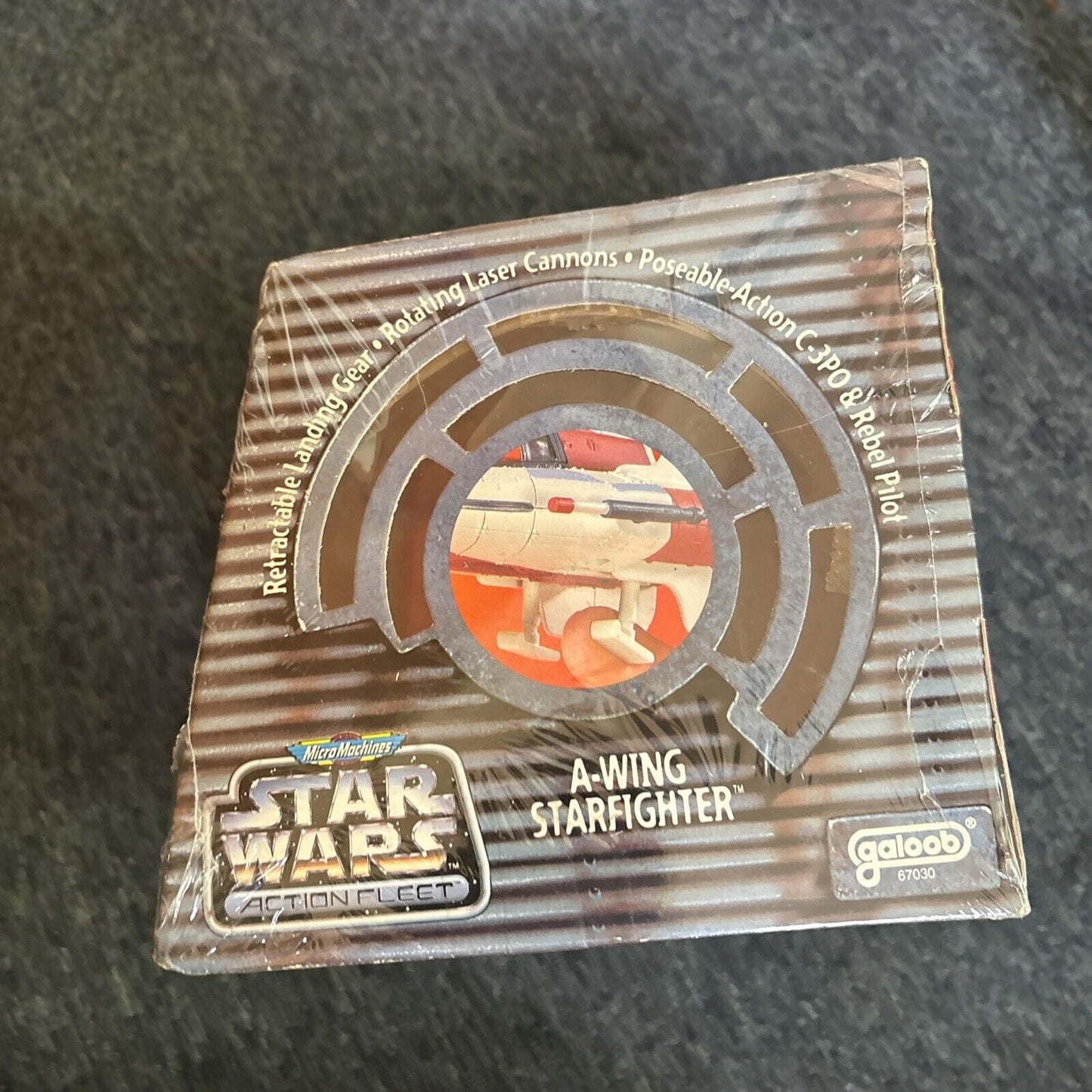 Star Wars Action Fleet A-Wing Starfighter Micro Machines Galoob 1996
