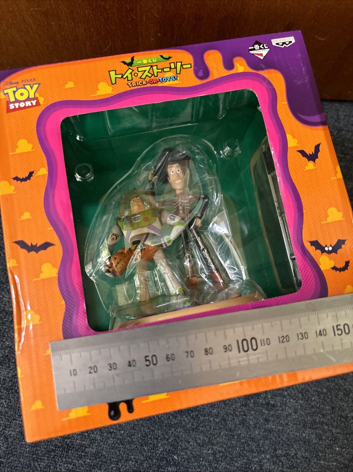 Toy Story Buzz Lightyear & Woody Super Spooky Figure Japan Prize Banpresto