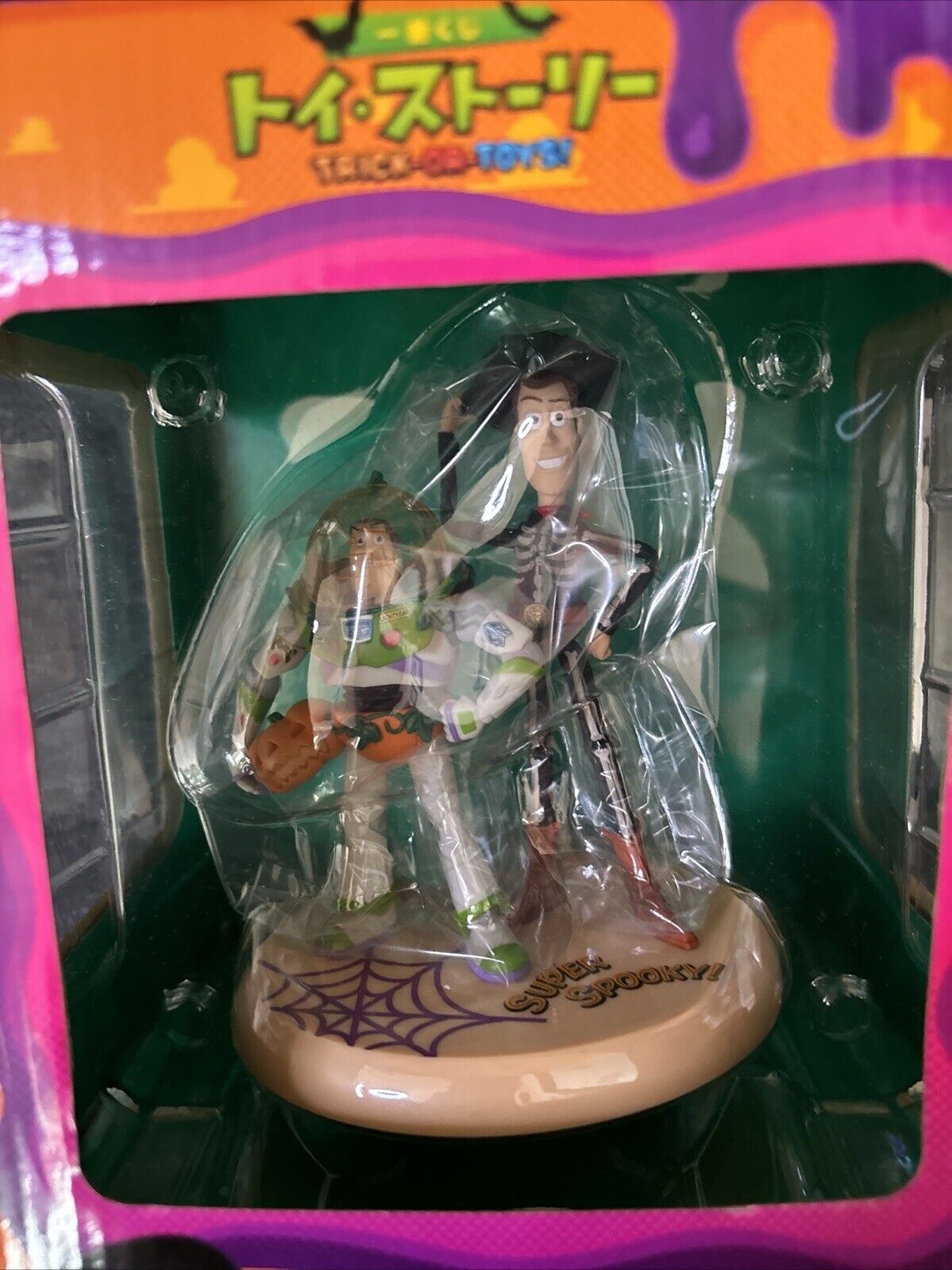 Toy Story Buzz Lightyear & Woody Super Spooky Figure Japan Prize Banpresto
