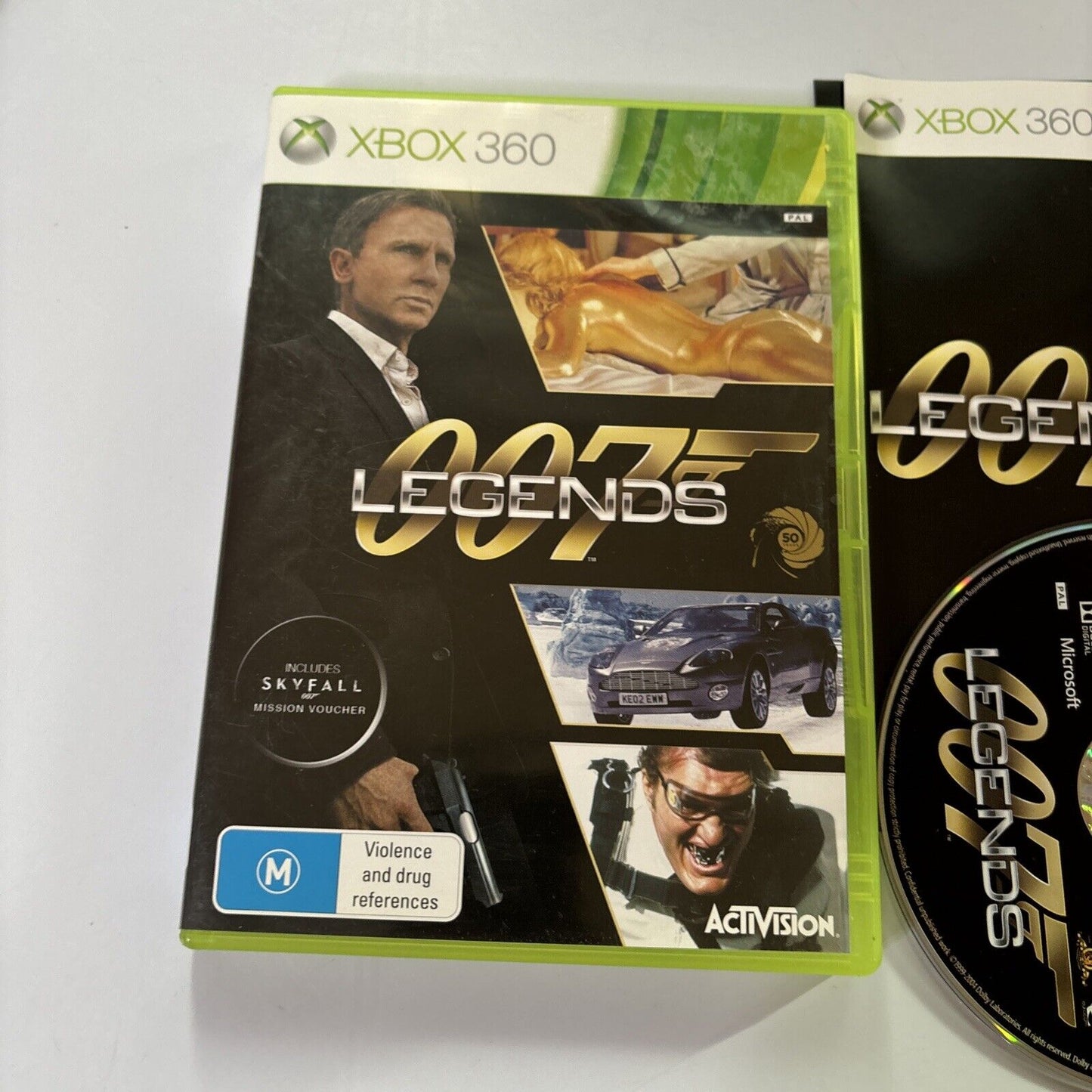 James Bond: 007 Legends Xbox 360 PAL Manual