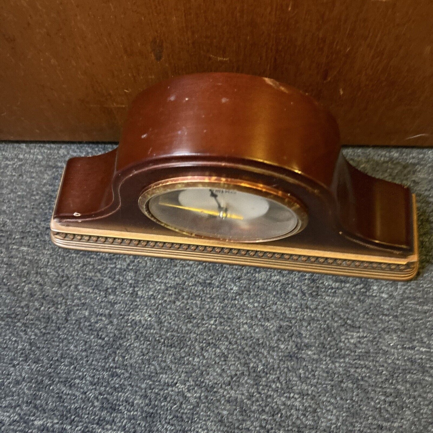 Seiko Table Clock Wood QXE017BL