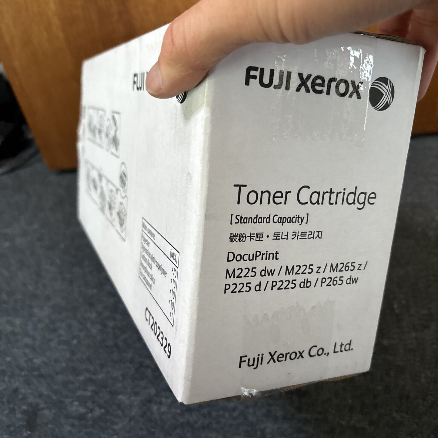 Genuine Fuji Xerox DocuPrint CT202329 Black Toner Cartridge *New Sealed*