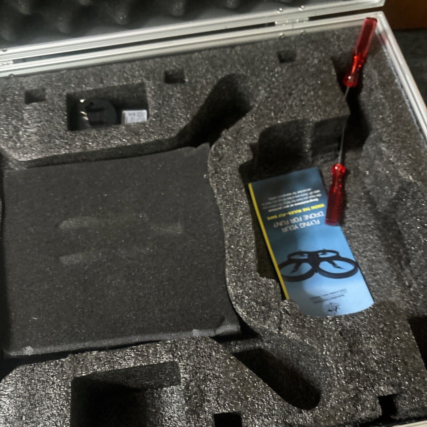 Spitfire Zero-X Drone & Case ZX-SFR *Untested - No Batteries - For Parts Only*