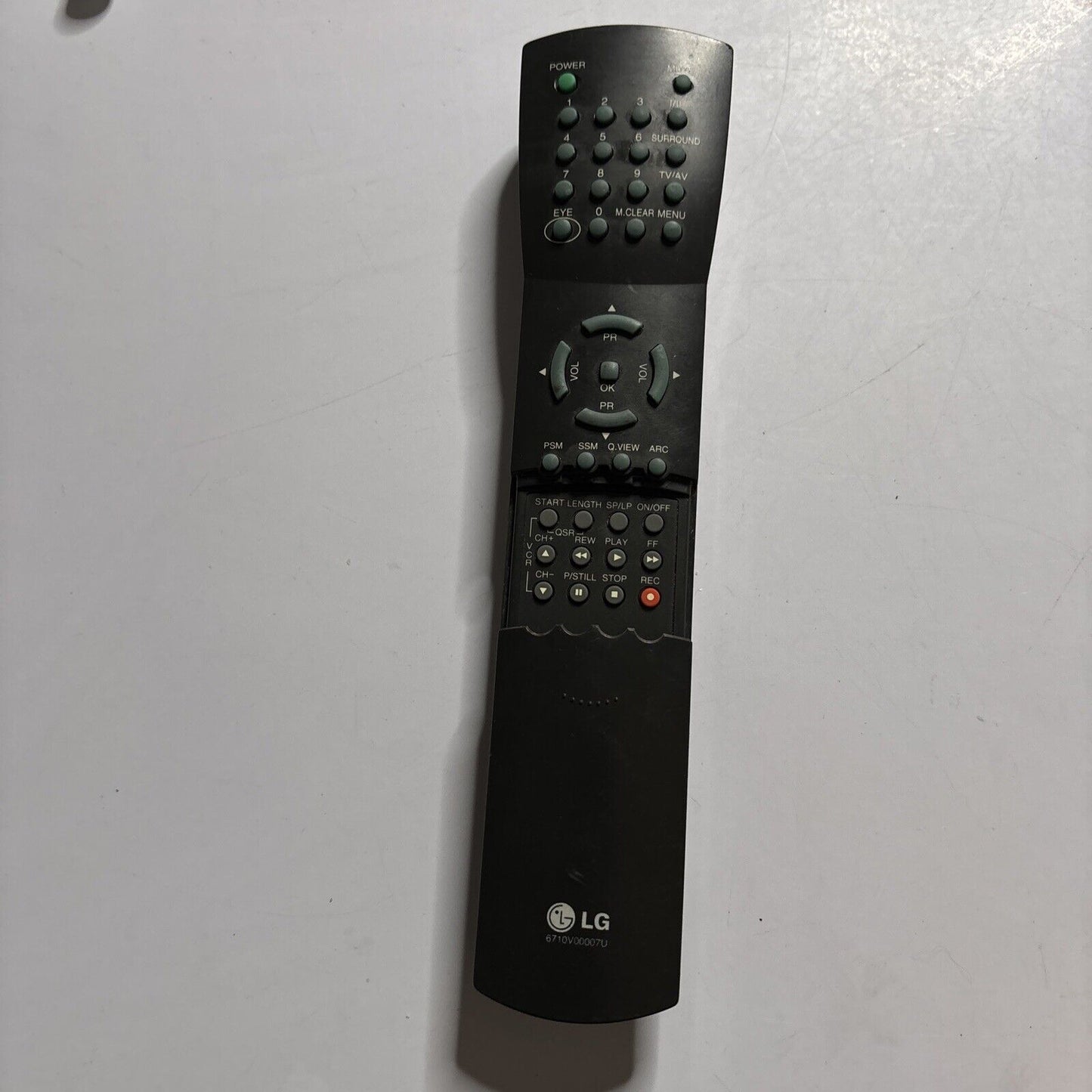 Genuine LG 6710V00007U Remote Control for TV VCR