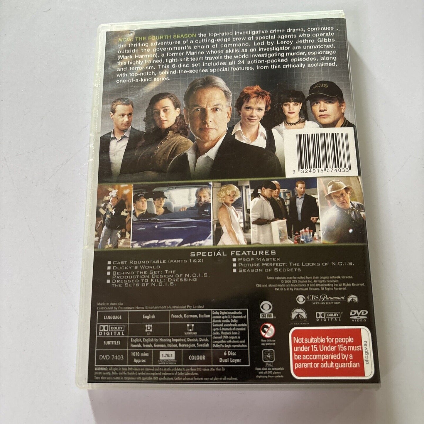 Ncis : Season 4 (DVD, 2006, 6-Disc) Region 4