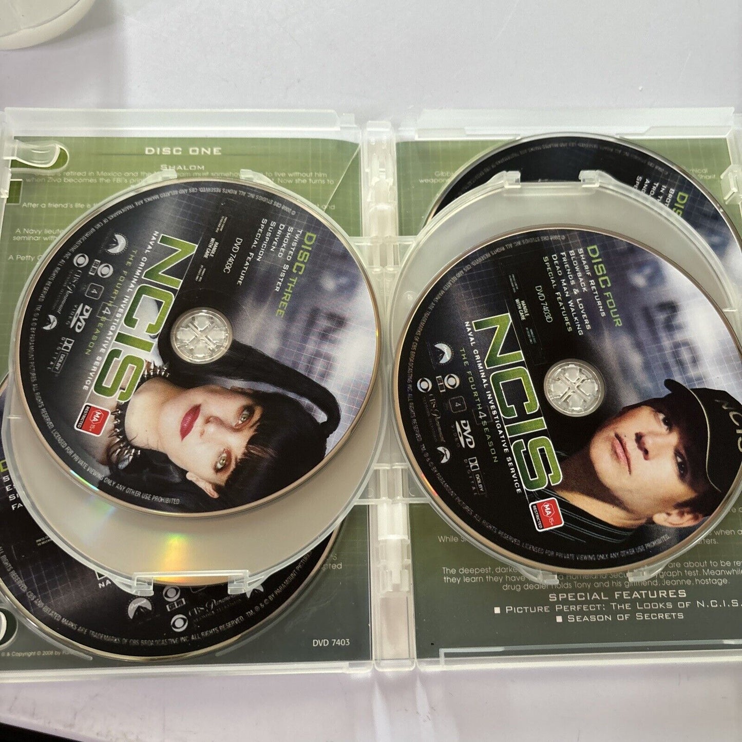 Ncis : Season 4 (DVD, 2006, 6-Disc) Region 4