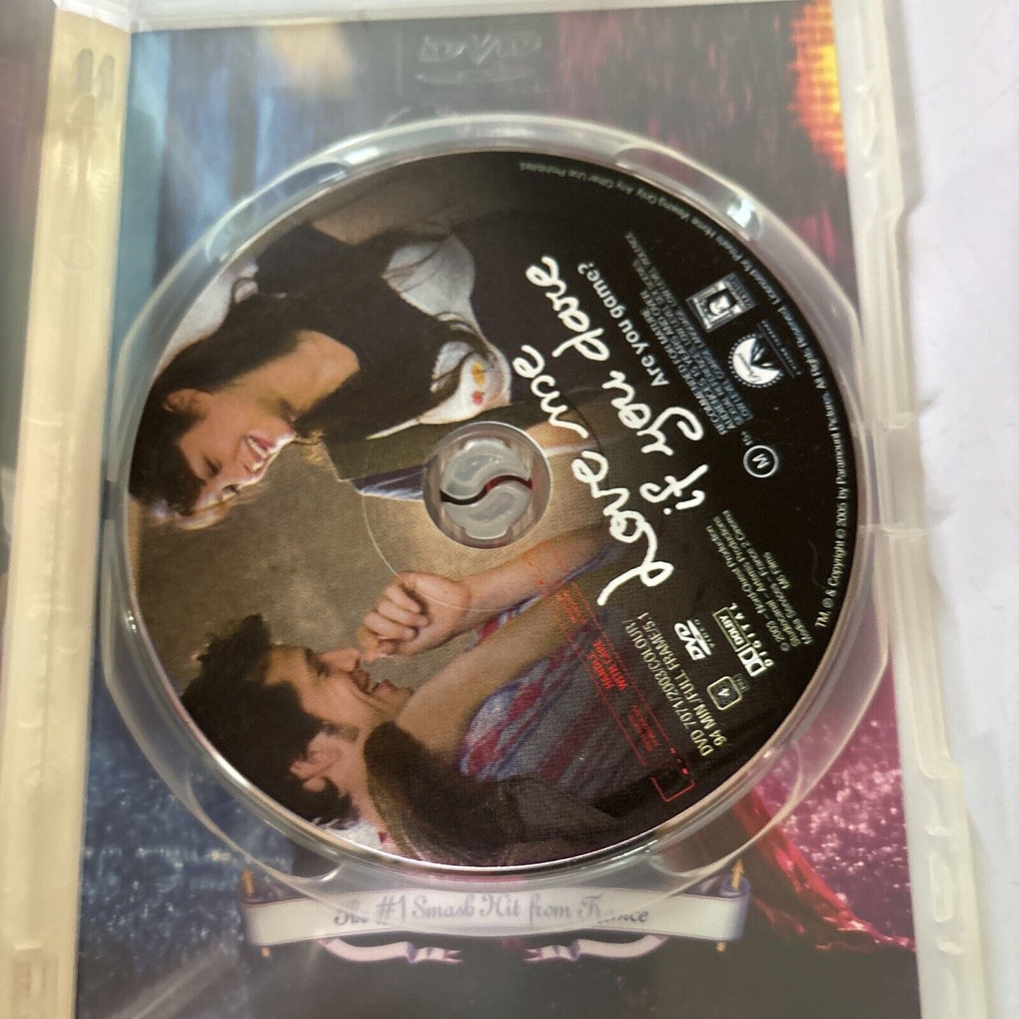 Love Me if You Dare (DVD, 2003) French Film With English Subtitles Region 4
