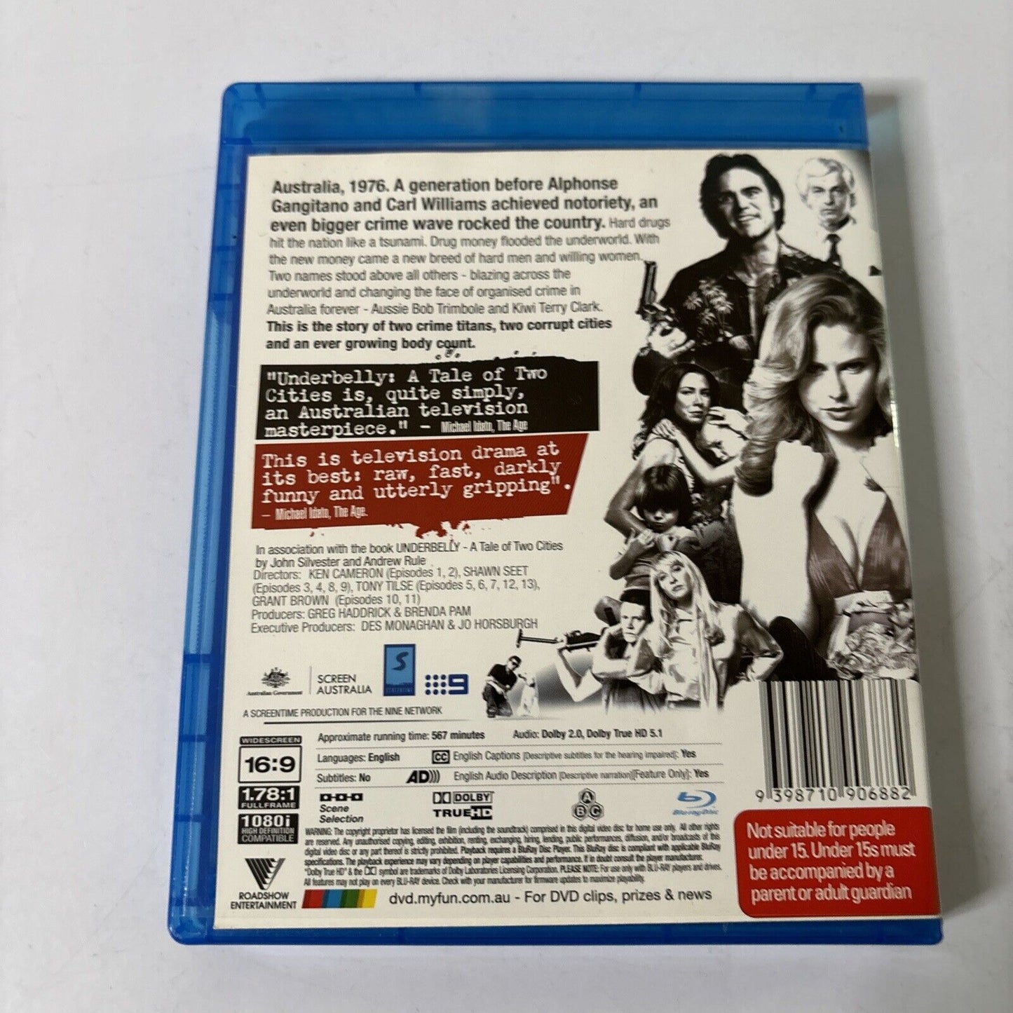 Underbelly - A Tale of Two Cities (Blu-ray, 2008) Matthew Newton All Regions