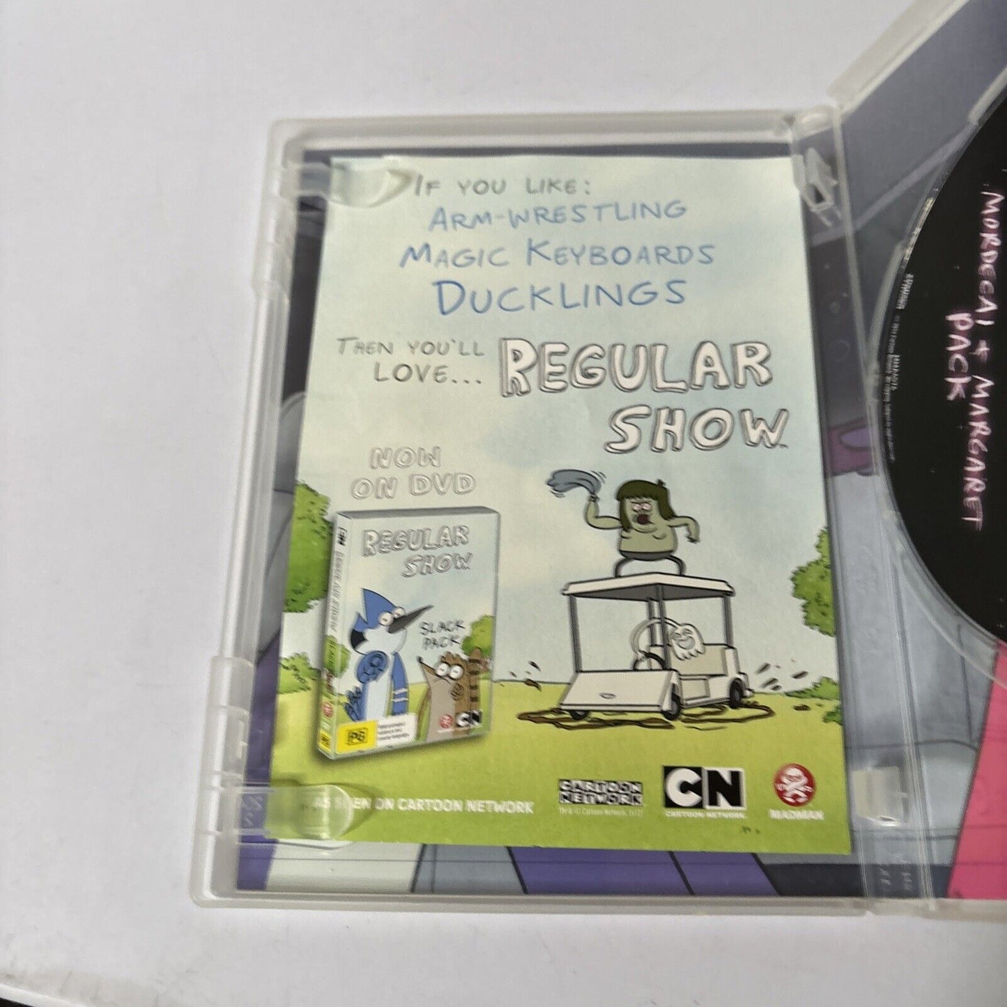 Regular Show - Mordecai + Margaret (DVD, 2014) Region 4