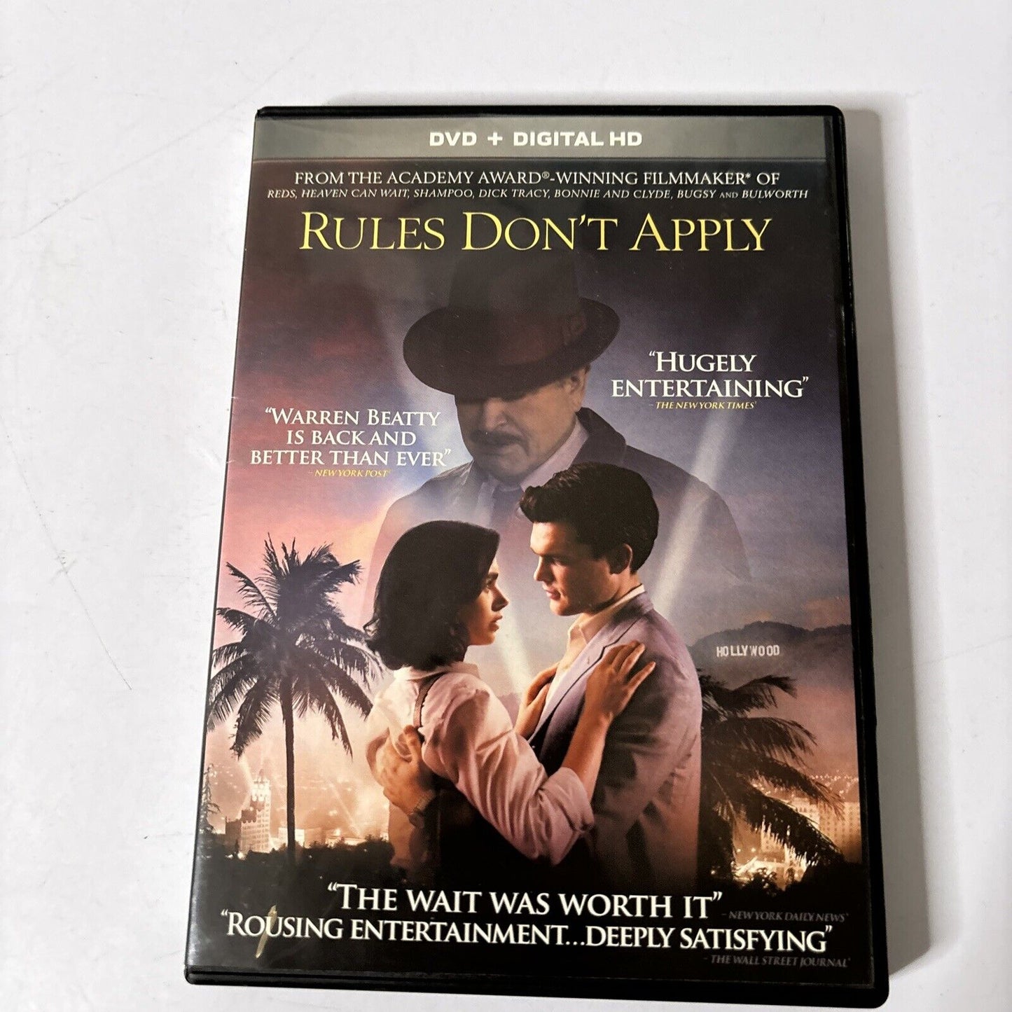 Rules Don't Apply (DVD, 2016) Warren Beatty, Lily Collins Region 1