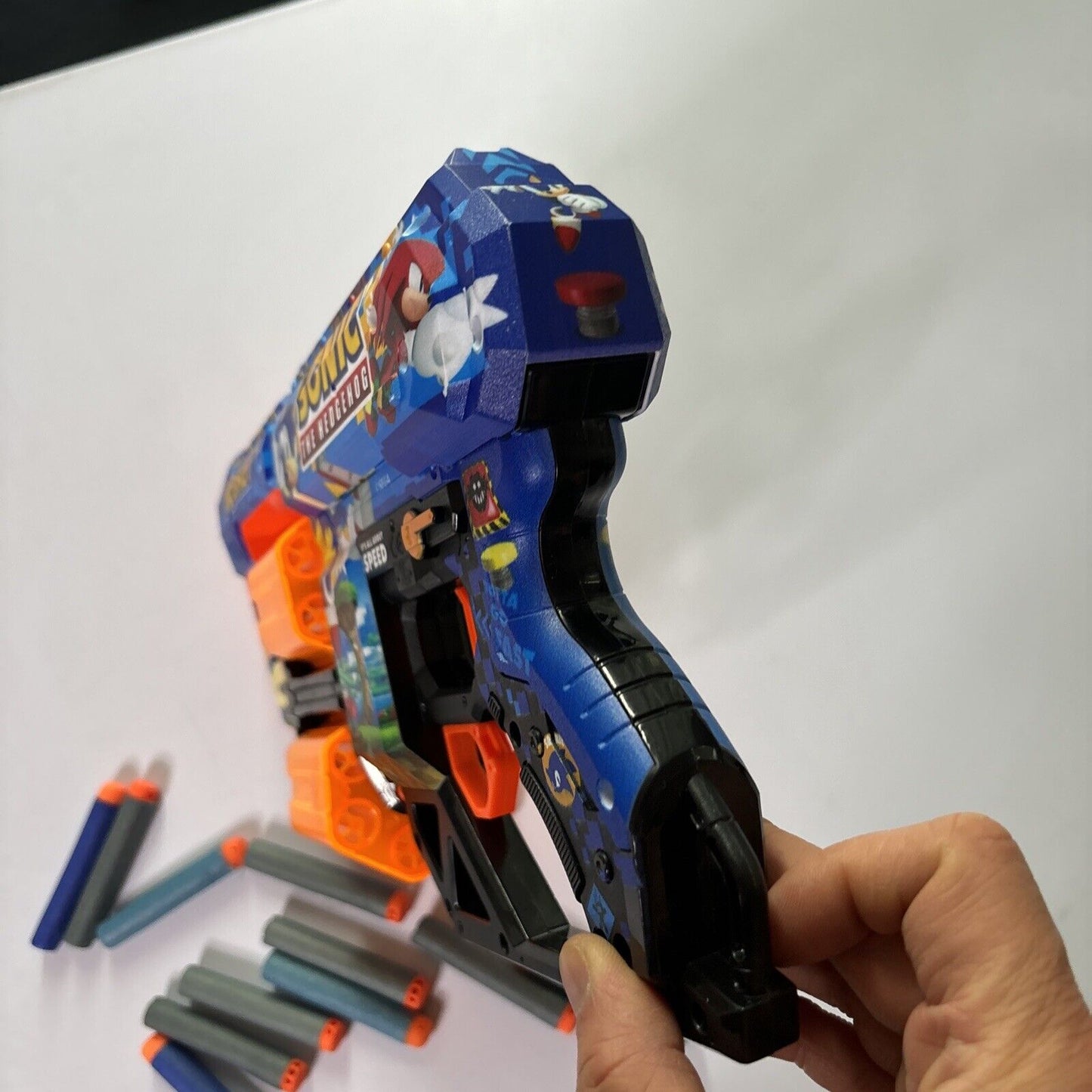 Zuru X-Shot Skins Sonic the Hedgehog Blaster Toy Gun w/12 Darts Kids Assorted 8+