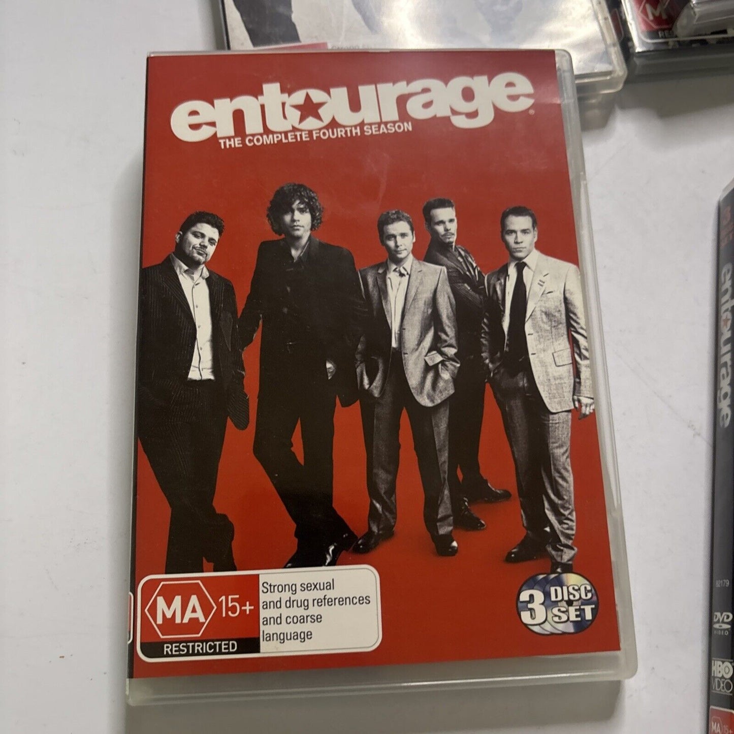 Entourage - The Complete Seasons 1, 2, 3 & 4 (DVD, 13-Disc) Region 4