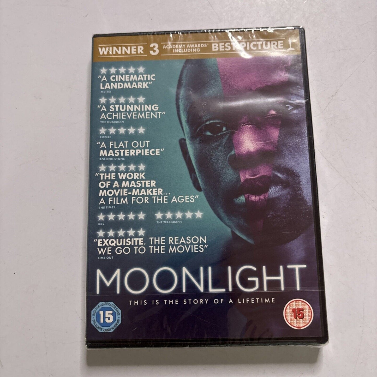Moonlight (DVD, 2017) Mahershala Ali Region 2 *New Sealed*